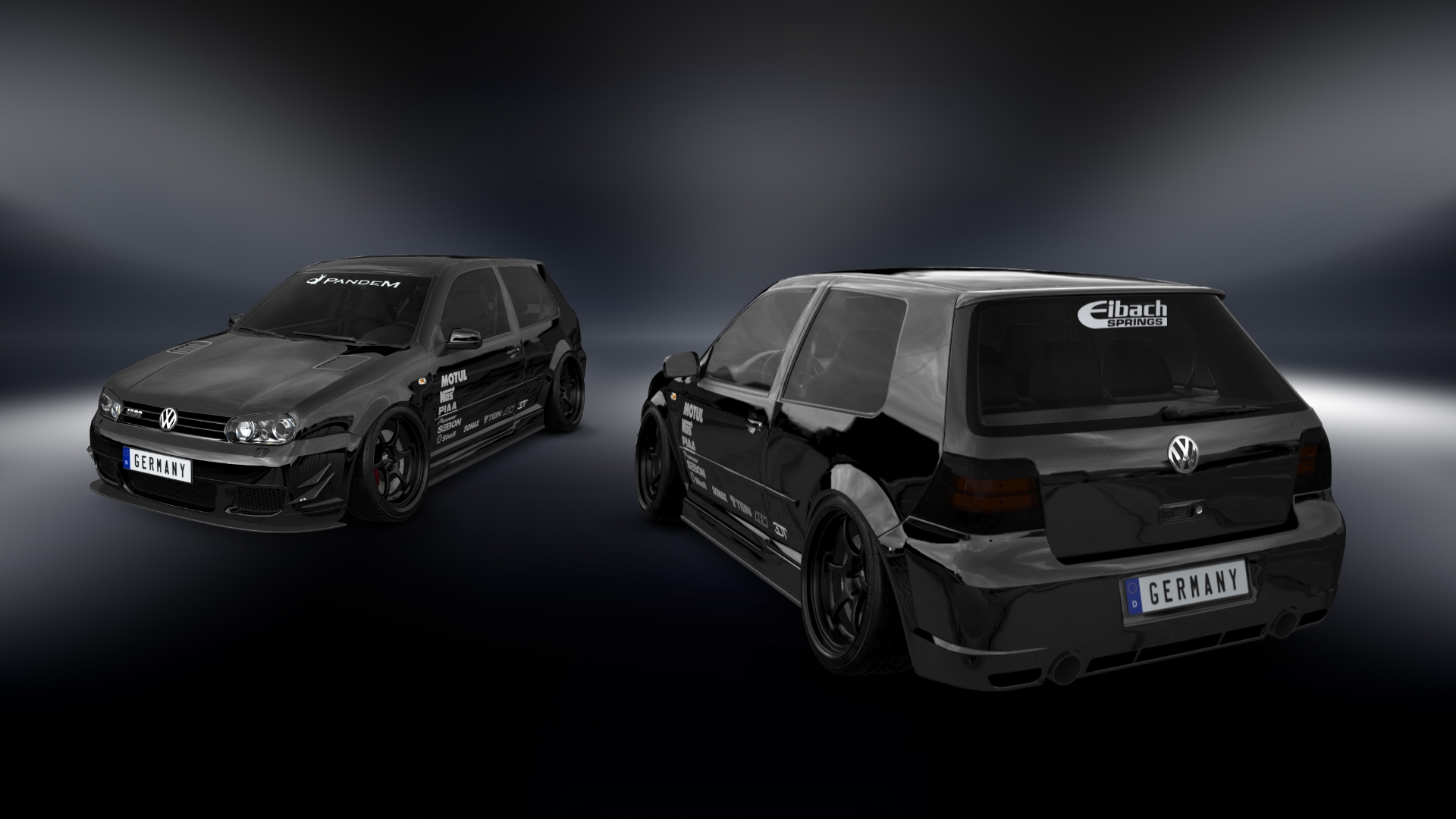 Volkswagen Golf 4 (mk4) 3 Door Hatchback 1997 tuning