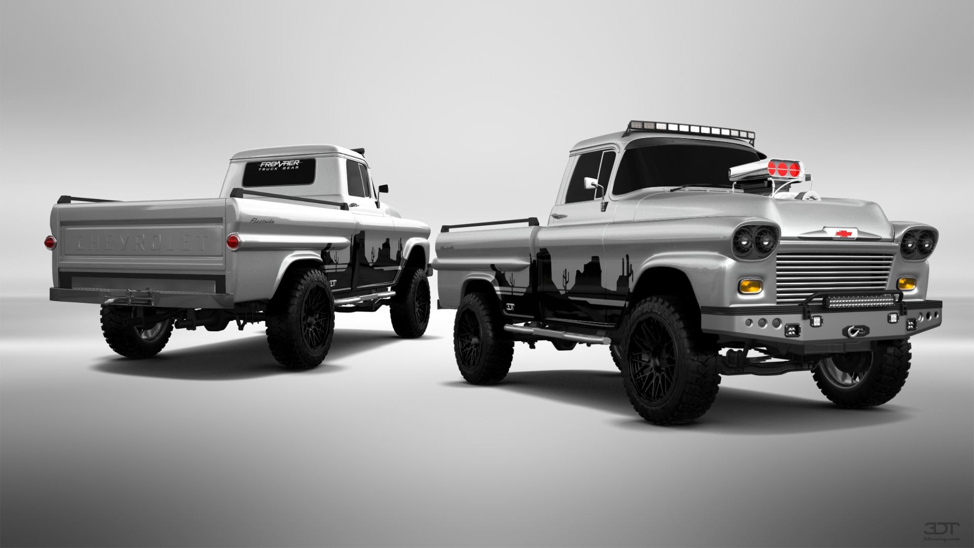 Chevrolet Apache 2 Door pickup truck 1958 tuning