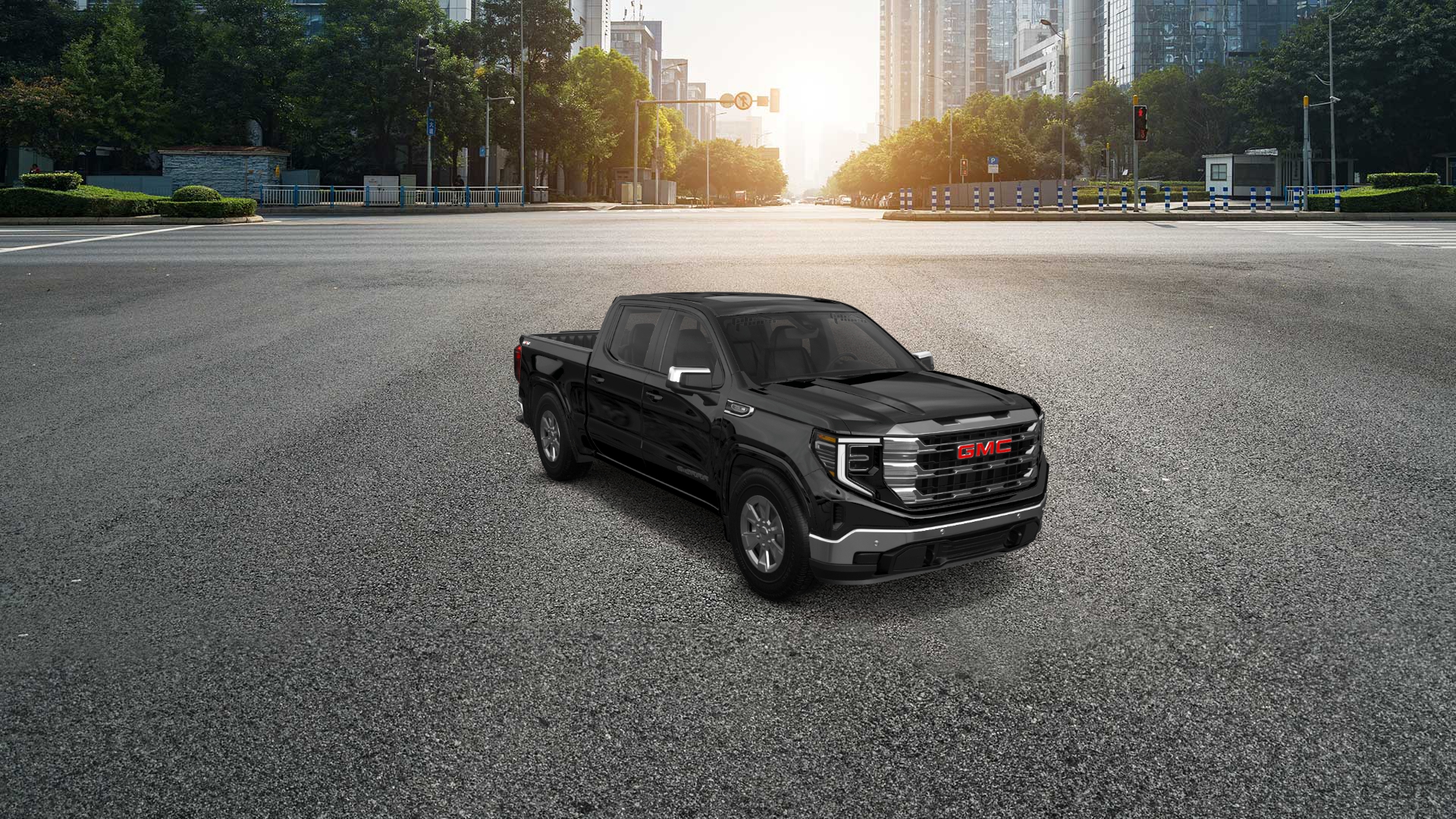 GMC Sierra 1500 Crew Cab 5.8 ft box 4 Door pickup truck 2023 tuning