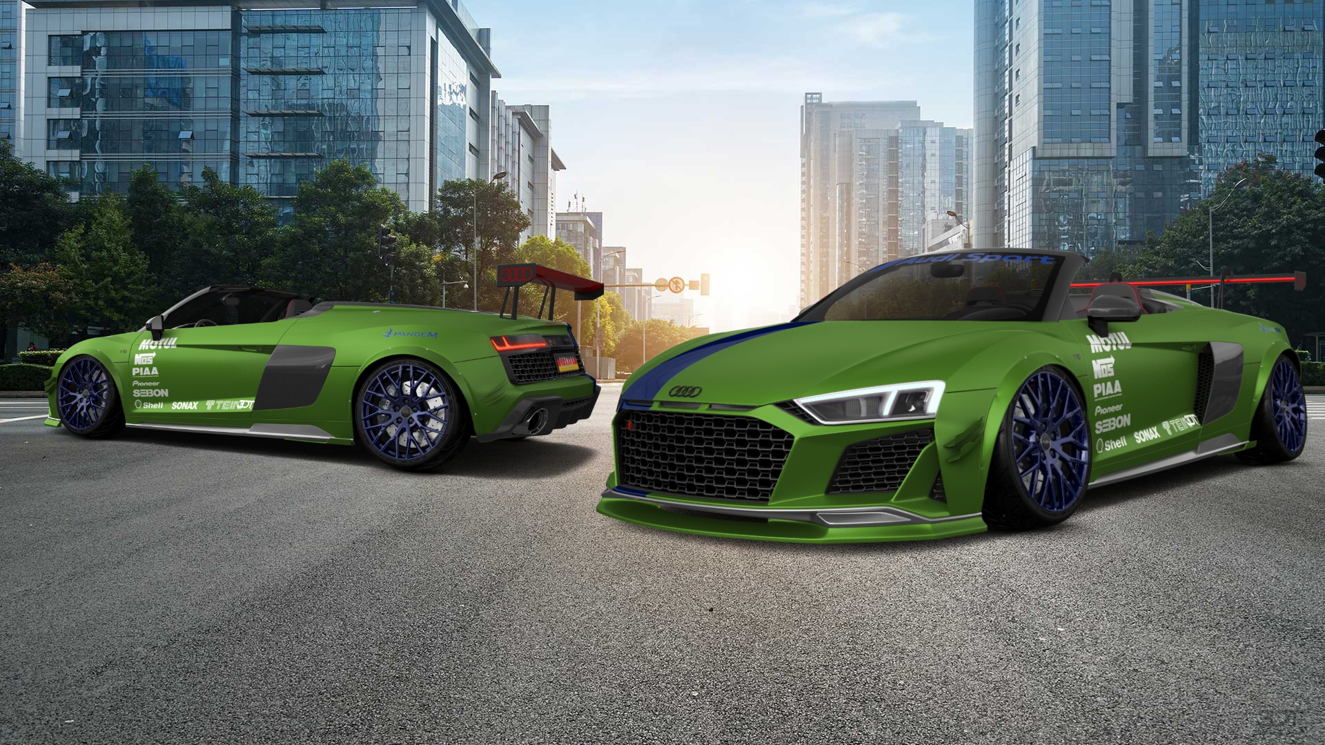 Audi R8 Spyder 2 Door Convertible 2019 tuning