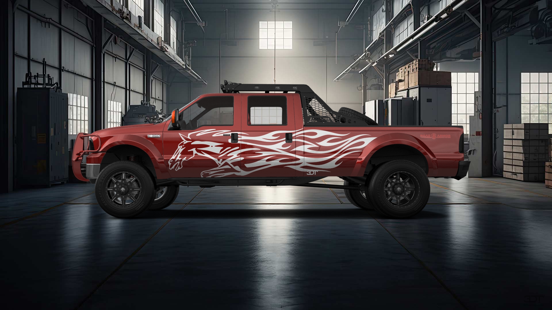 Ford F-350 DRW 4 Door pickup truck 1999 tuning