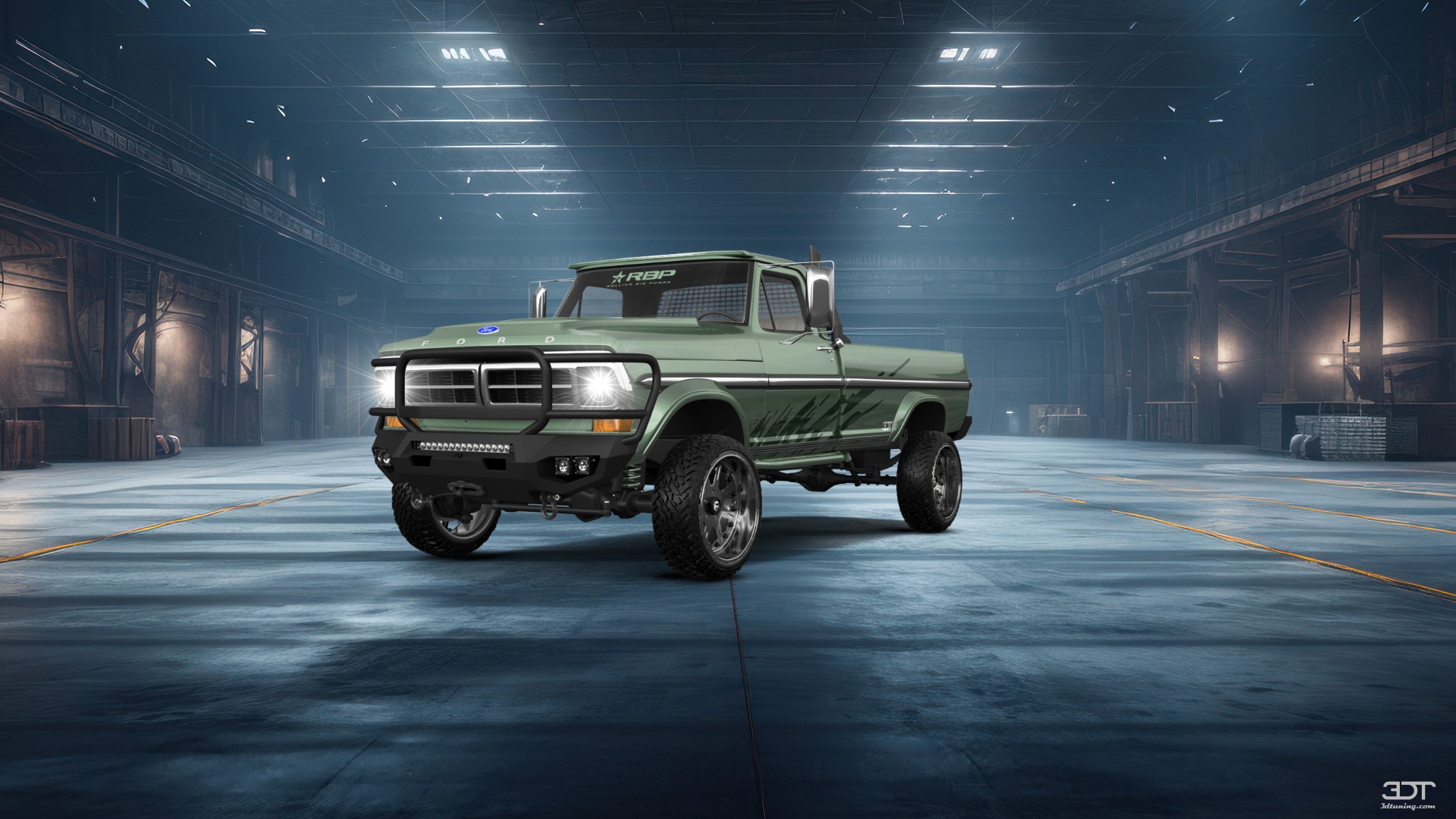 Ford F-250 2 Door pickup truck 1971