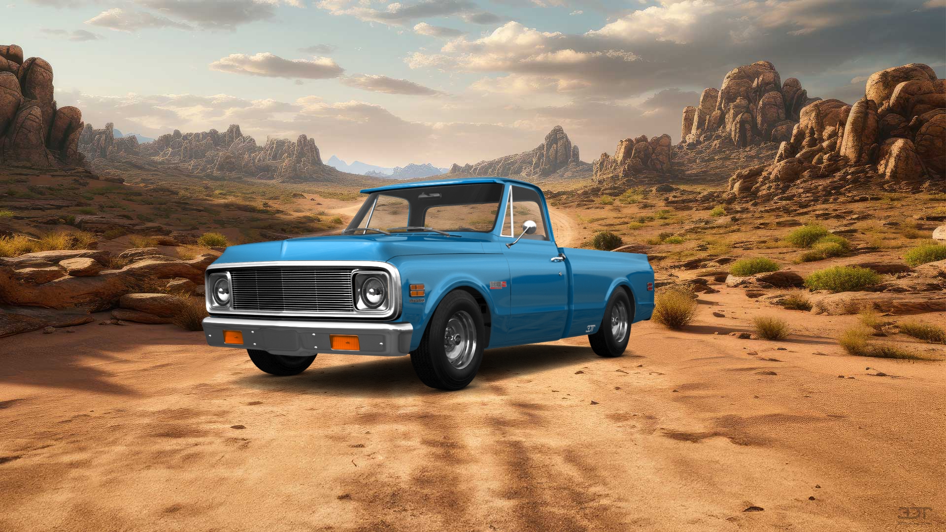 Chevrolet C-10 Cheyenne 2 Door pickup truck 1972 tuning