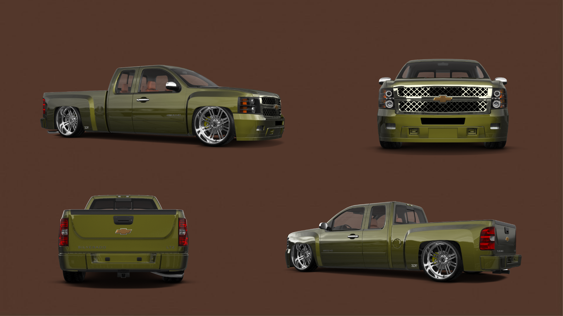 Chevrolet Silverado 2500 HD Extended Cab Pickup Truck 2007