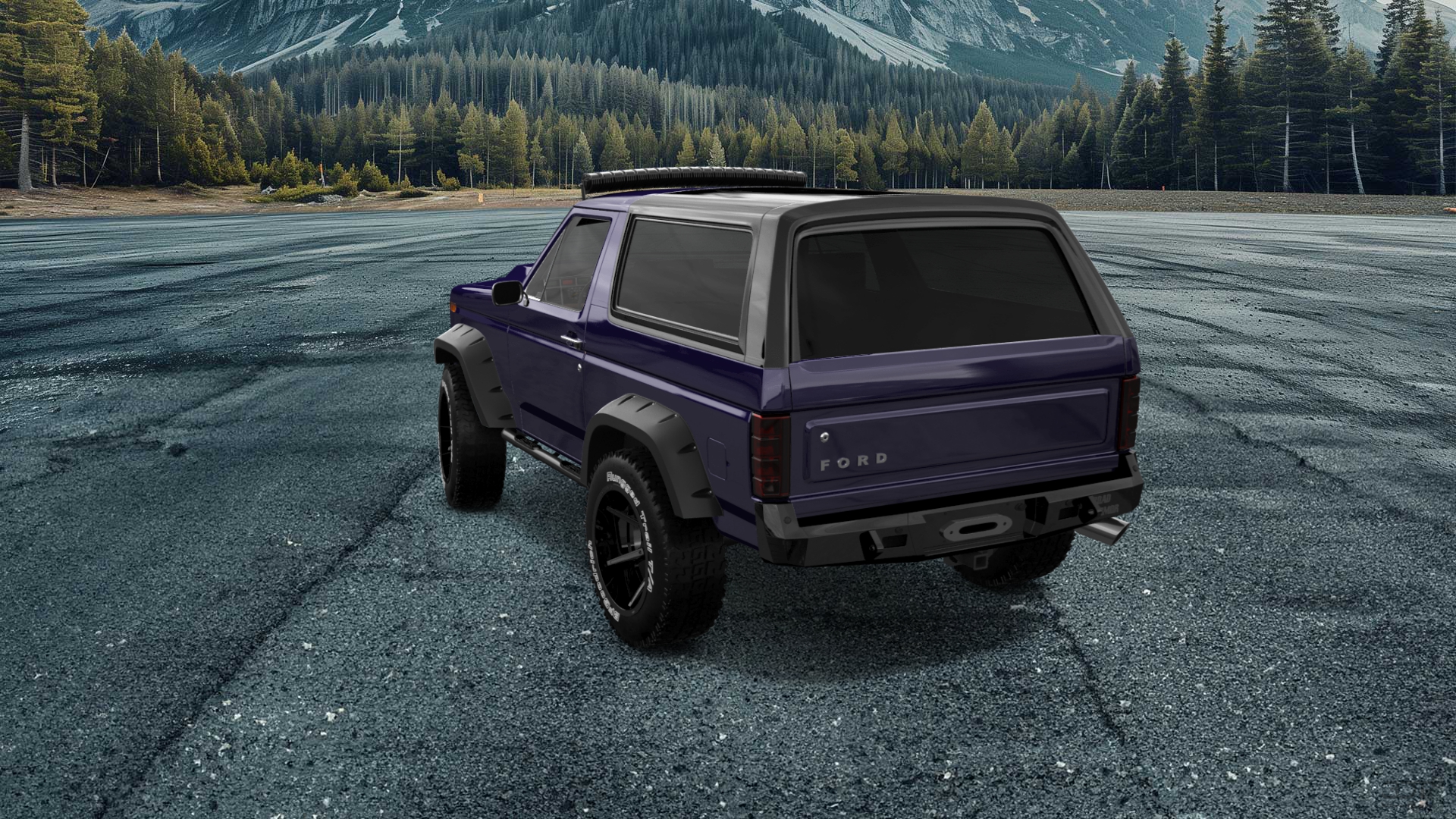 Ford Bronco 3 Door SUV 1980