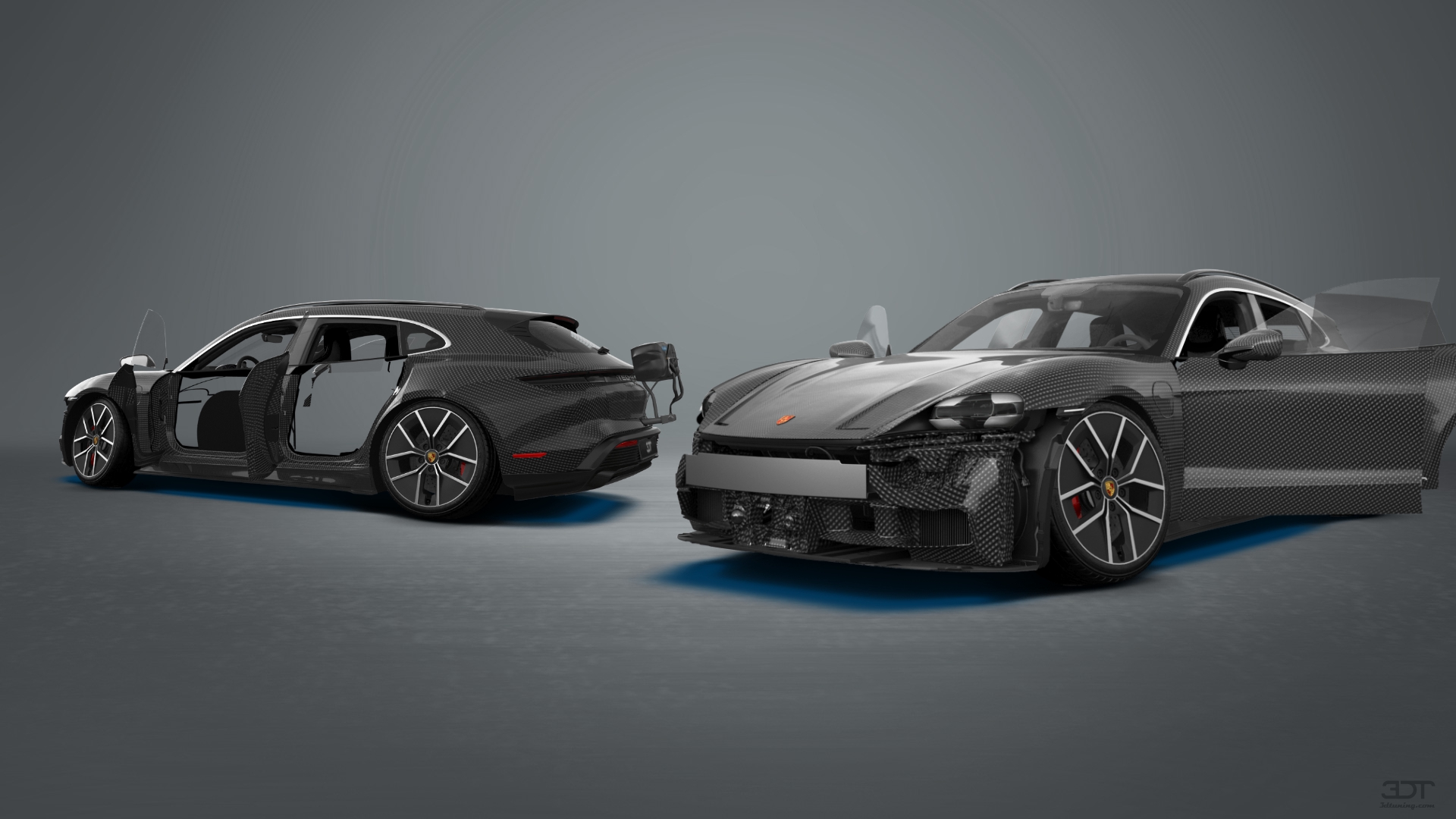 Porsche Taycan Sport Turismo Shooting Brake 2019 tuning