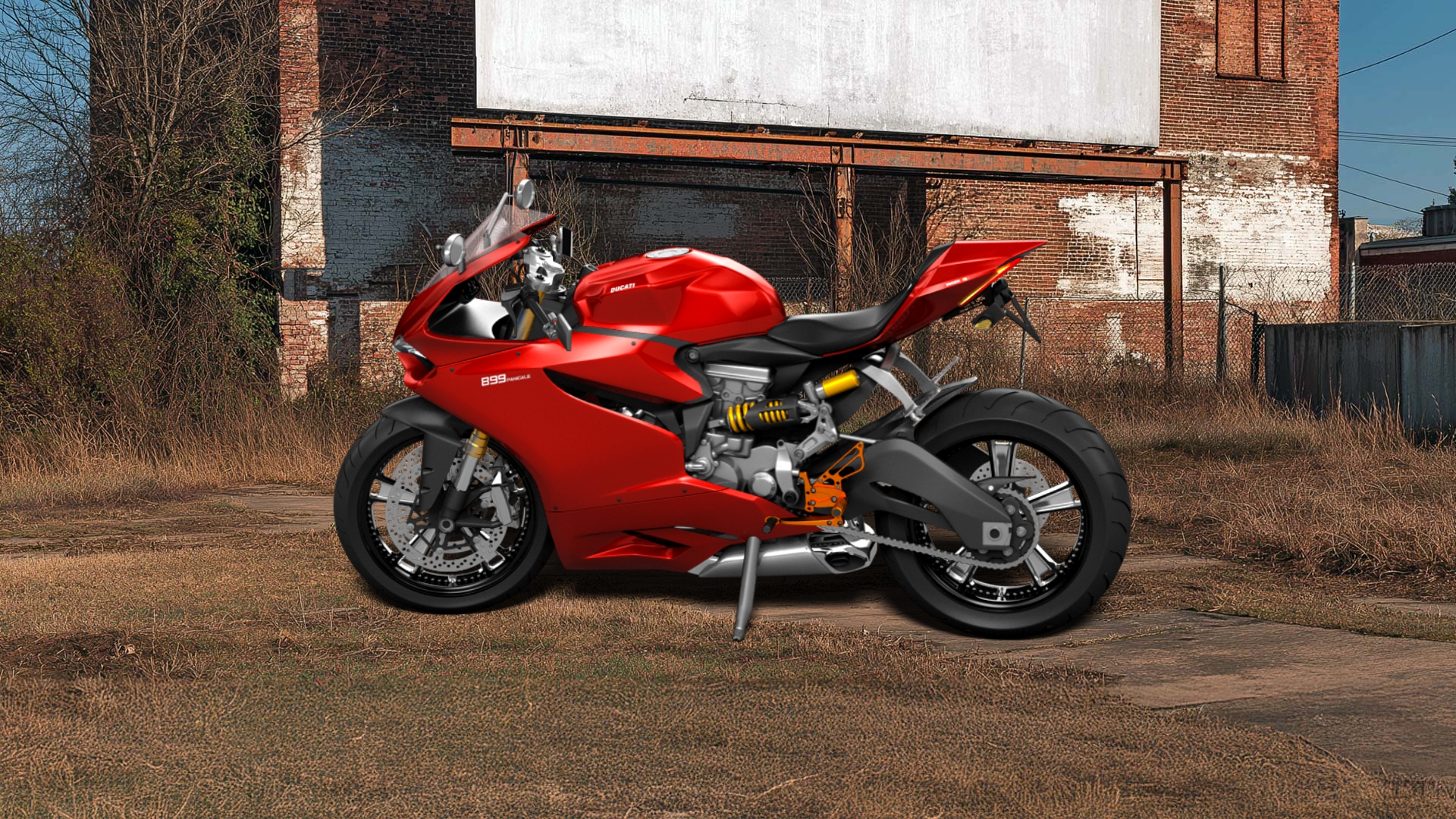 Ducati 899 Panigale Sport Bike 2015 tuning