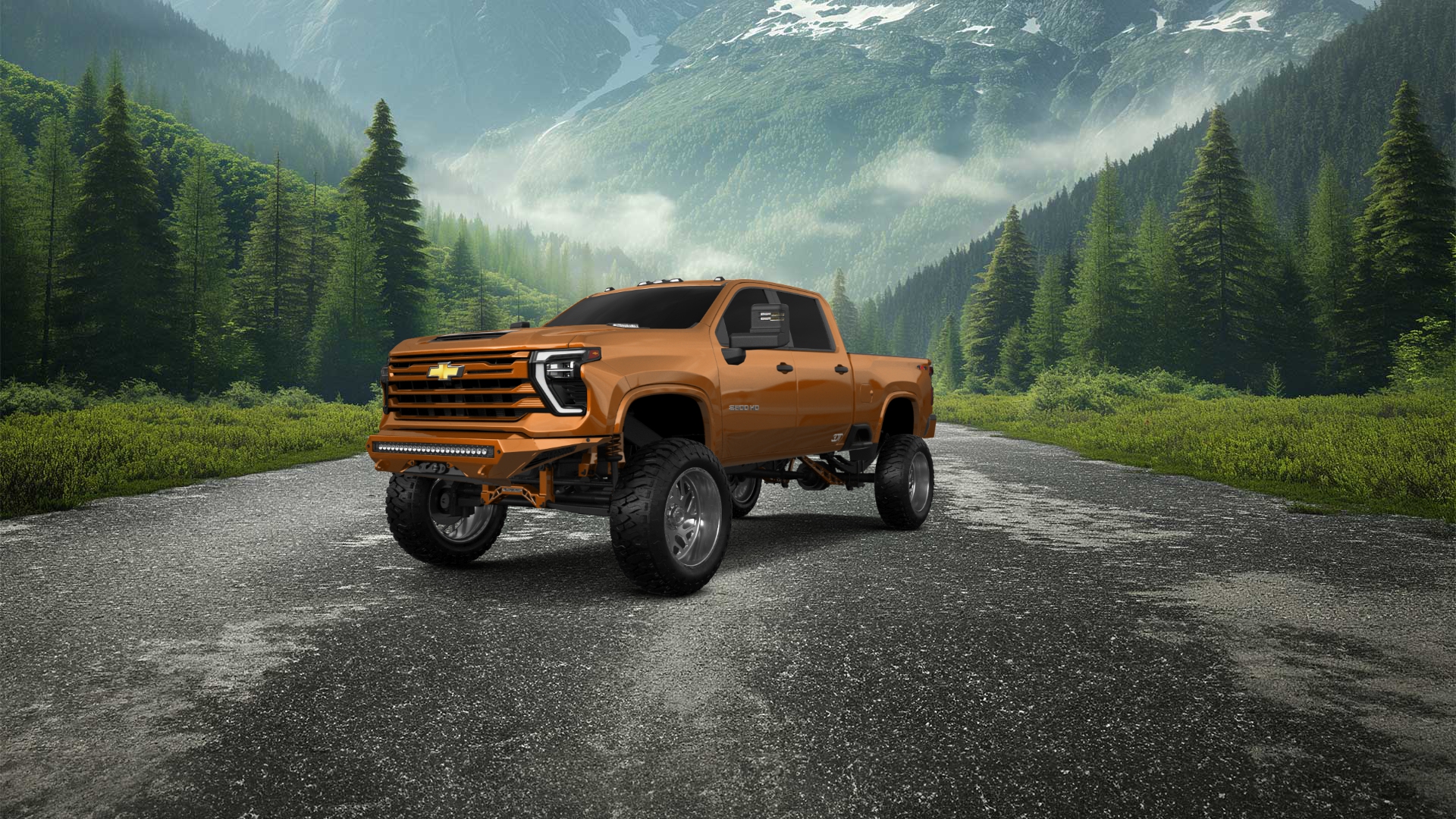 Chevrolet Silverado 2500 HD 4 Door pickup truck 2024