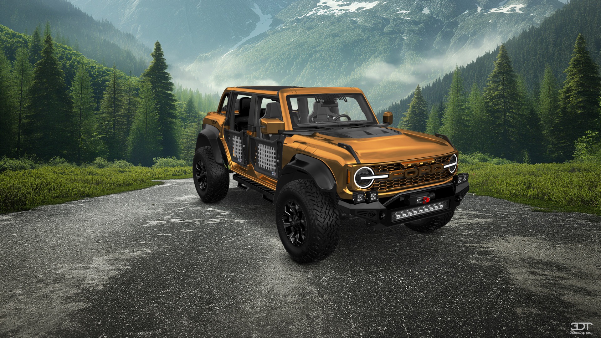 Ford Bronco Raptor 4 Door pickup truck 2022