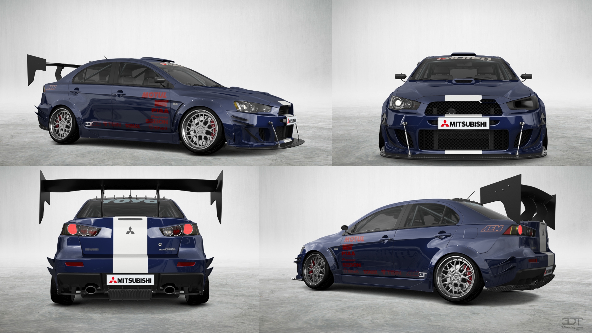 Mitsubishi Lancer Evolution X Sedan 2008 tuning
