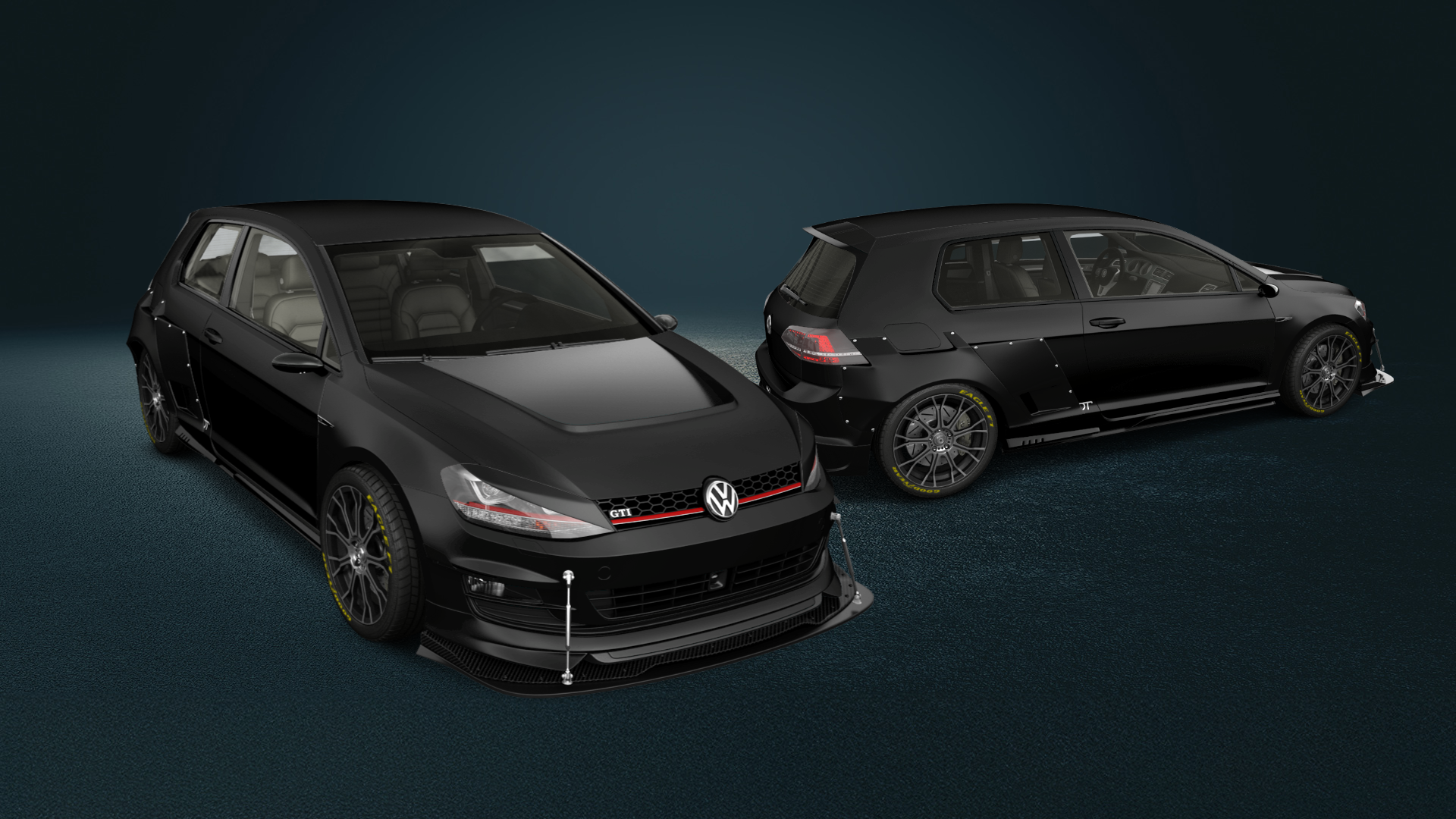 Volkswagen Golf 7 3 Door Hatchback 2013 tuning