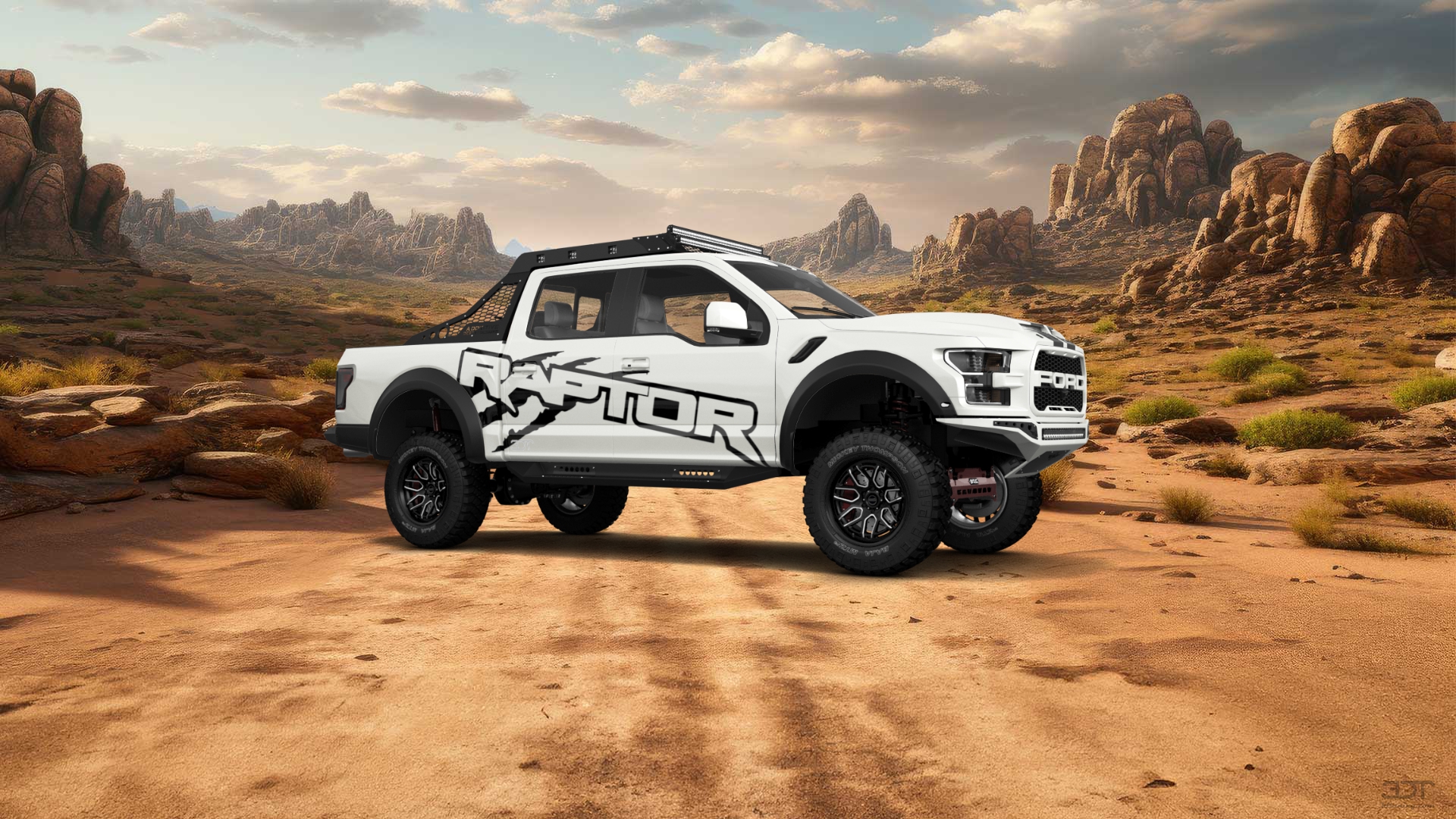 Ford F-150 Raptor 4 Door pickup truck 2017