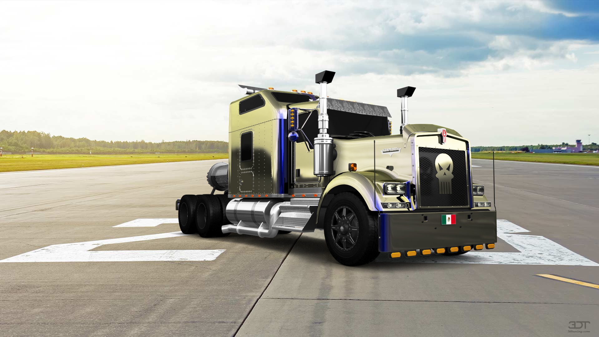 Kenworth W900 Sleeper Cab Truck 2015 tuning