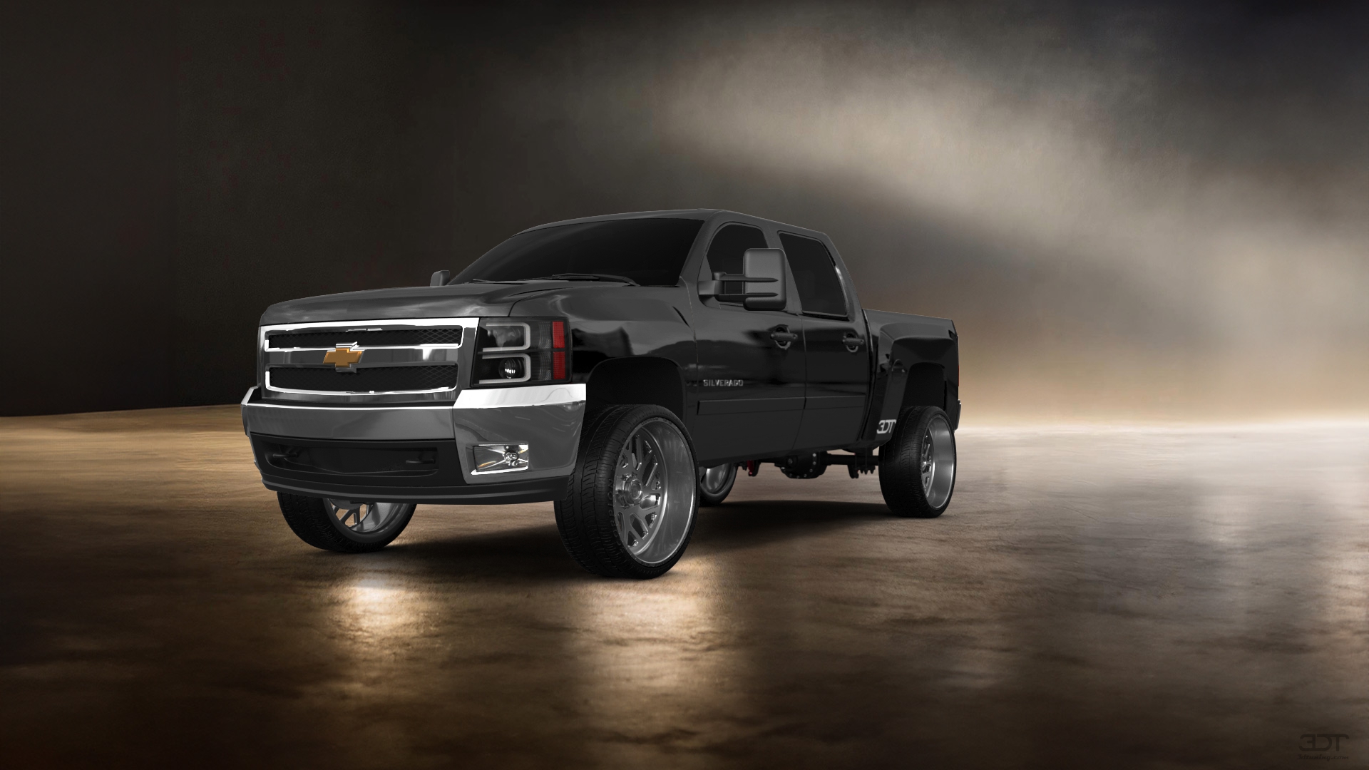 Chevrolet Silverado 1500 Crew Cab 4 Door pickup truck 2007 tuning