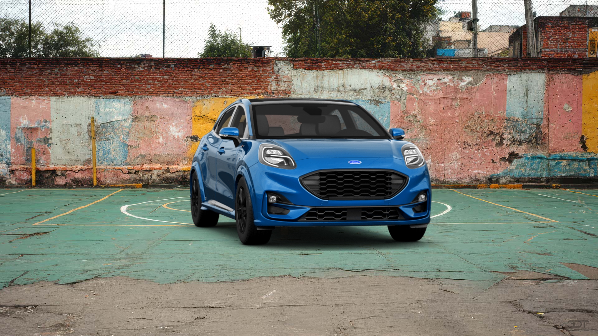 Ford Puma 5 door compact SUV 2020 tuning