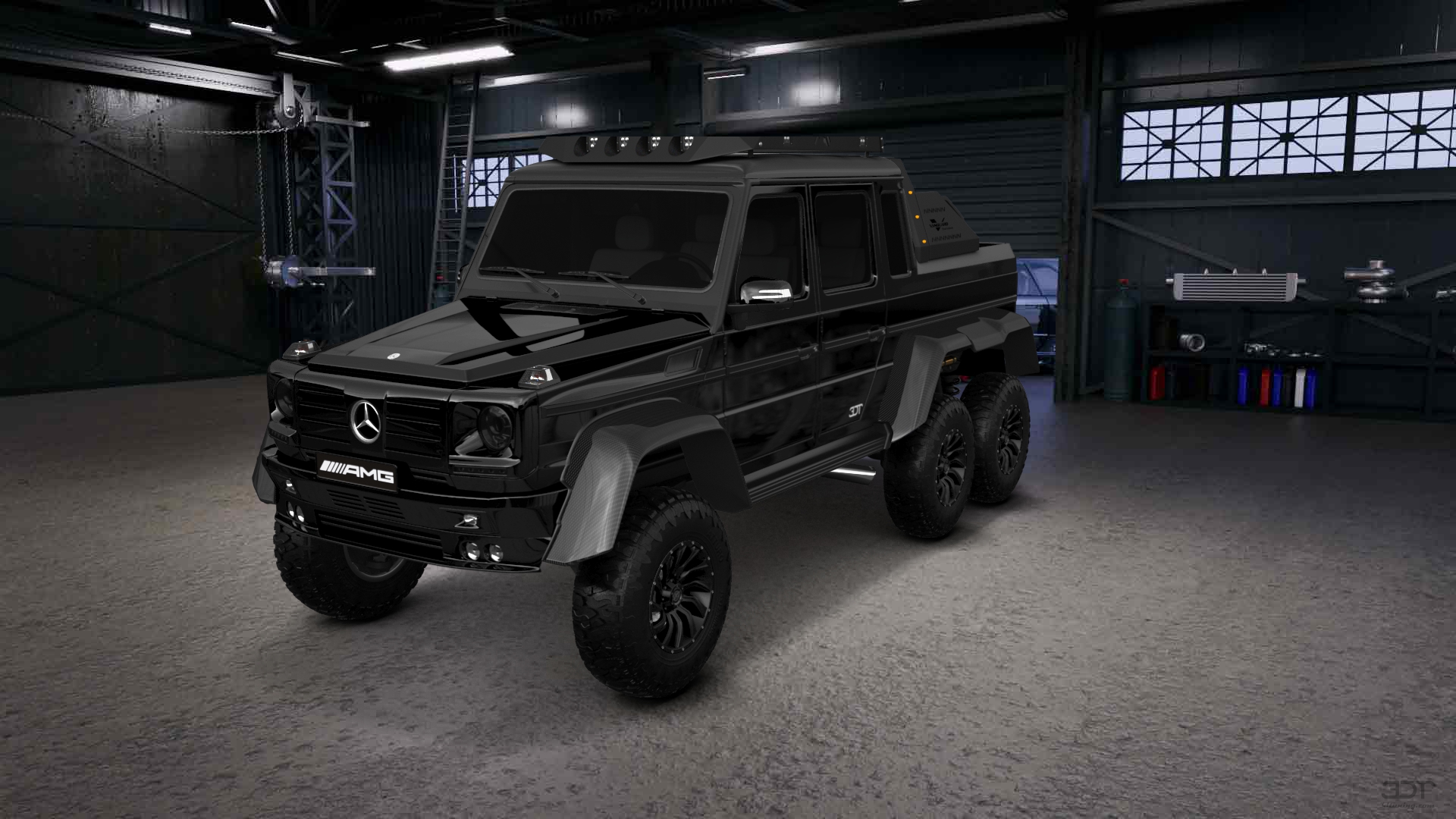 Mercedes G 63 AMG 6x6 4 Door pickup truck 2013