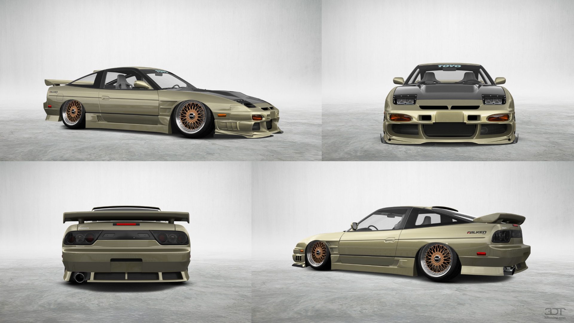 Nissan 240SX 3 Door Hatchback 1989 tuning