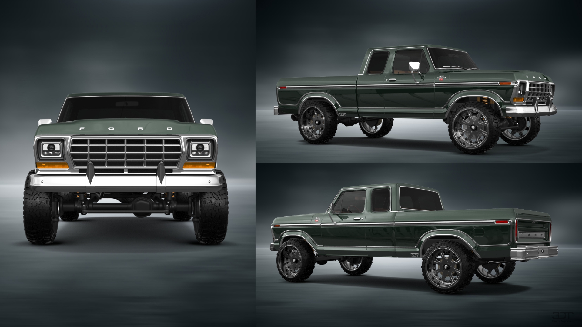 Ford F-150 SuperCab 2 Door pickup truck 1978 tuning