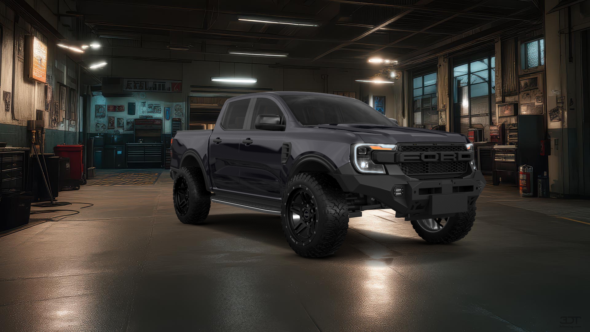 Ford Ranger 4 Door pickup truck 2022 tuning