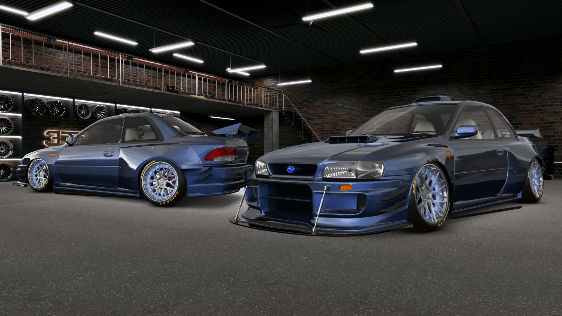 Subaru Impreza WRX STI 22B 2 Door Coupe 2000 tuning