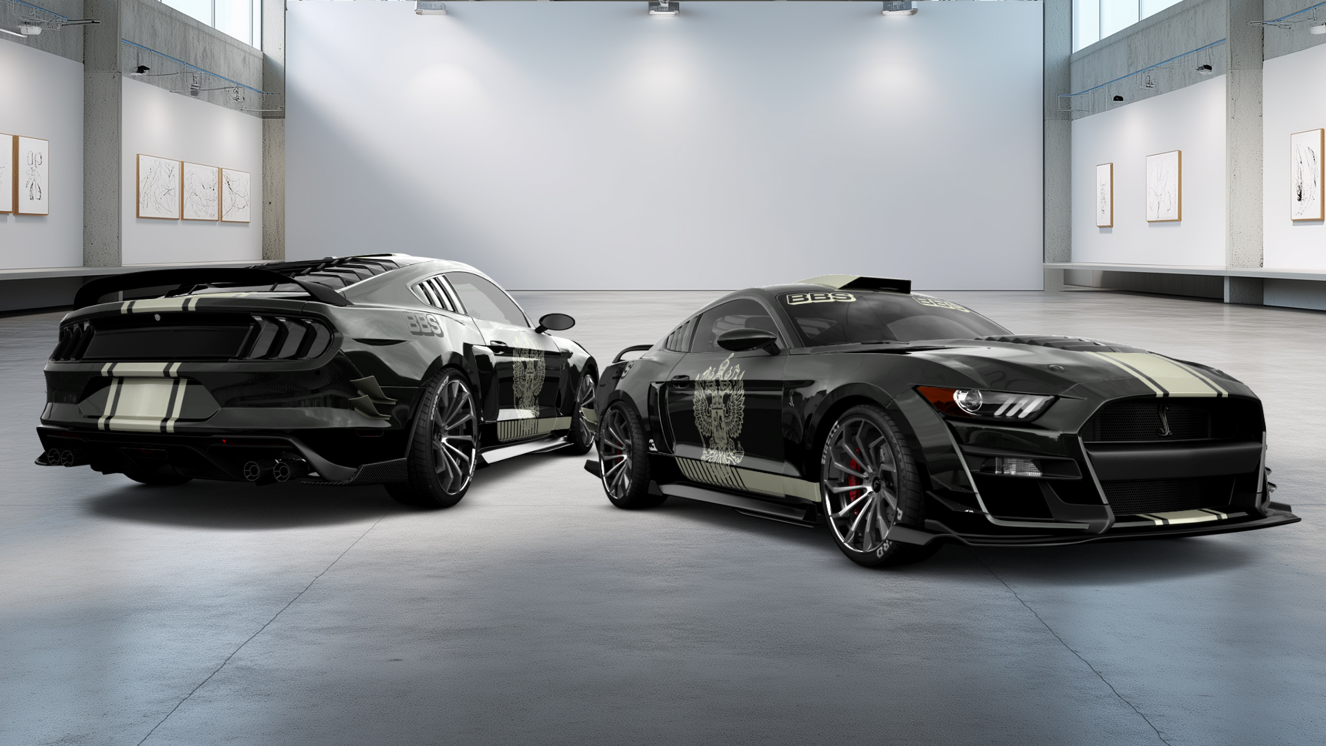 Ford Mustang GT500 2 Door Coupe 2020 tuning