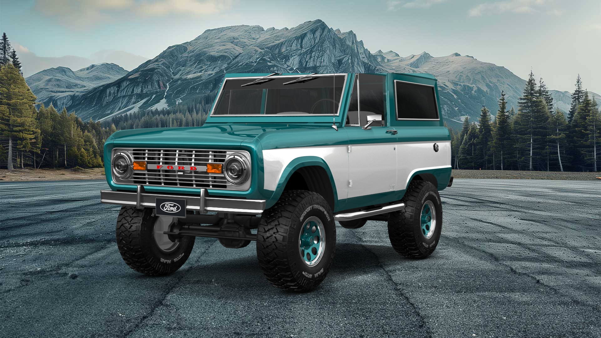 Ford Bronco 3 Door SUV 1965 tuning