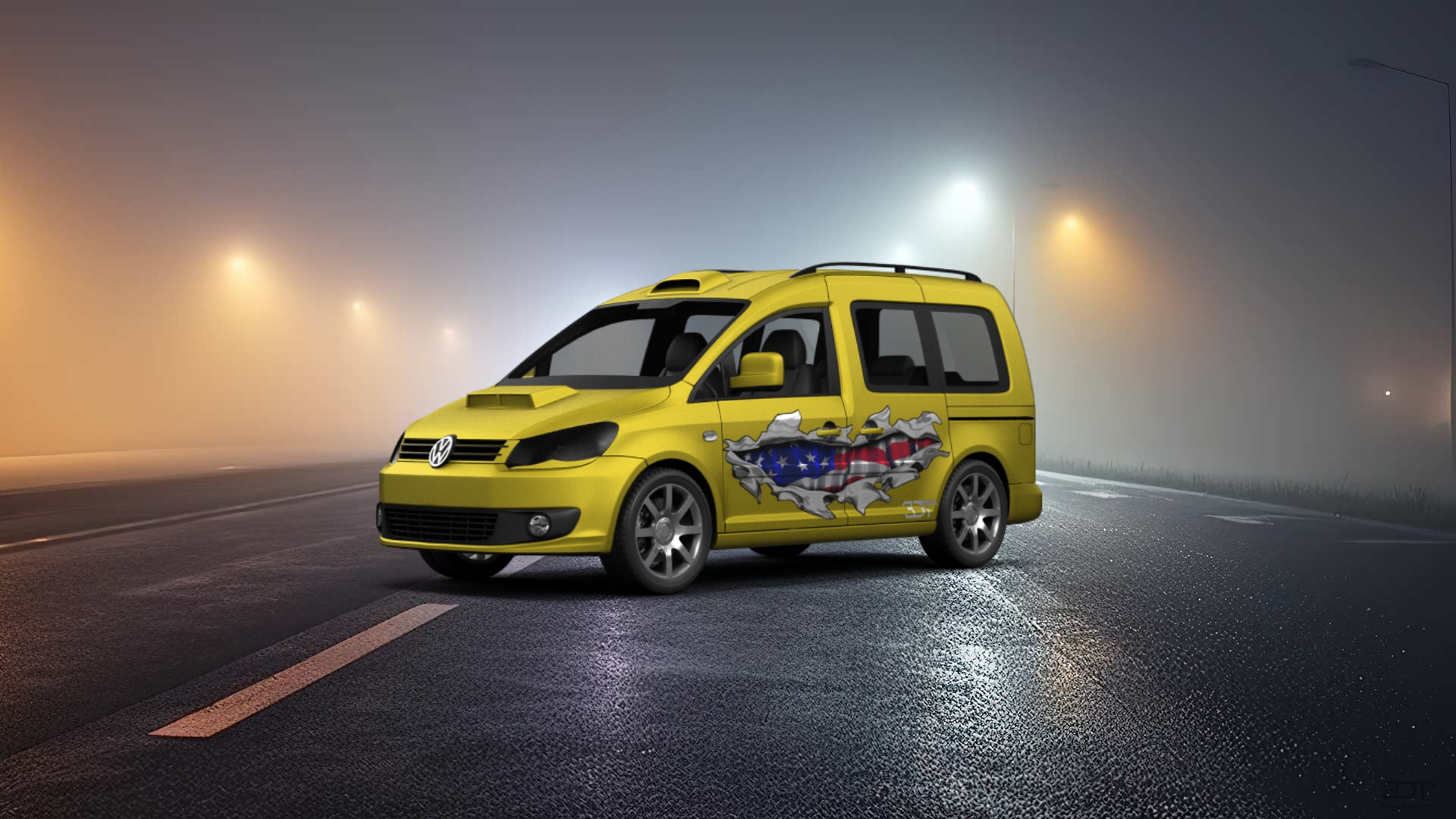 Volkswagen Caddy (facelift) Van 2010 tuning