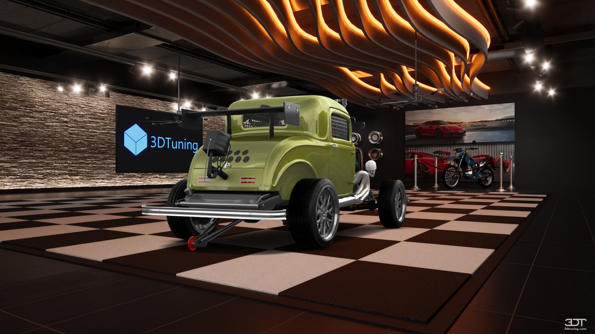 Ford Model B Deluxe 2 Door Coupe 1932 tuning