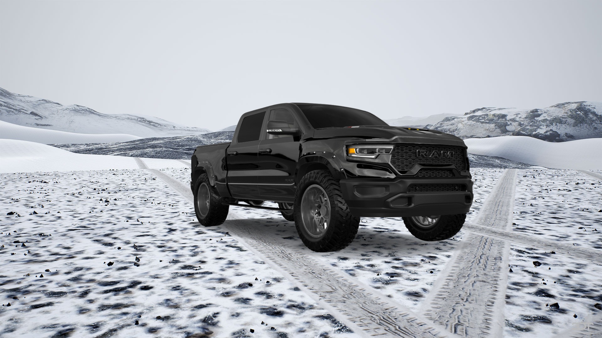 Dodge Ram 1500 TRX 4 Door pickup truck 2021