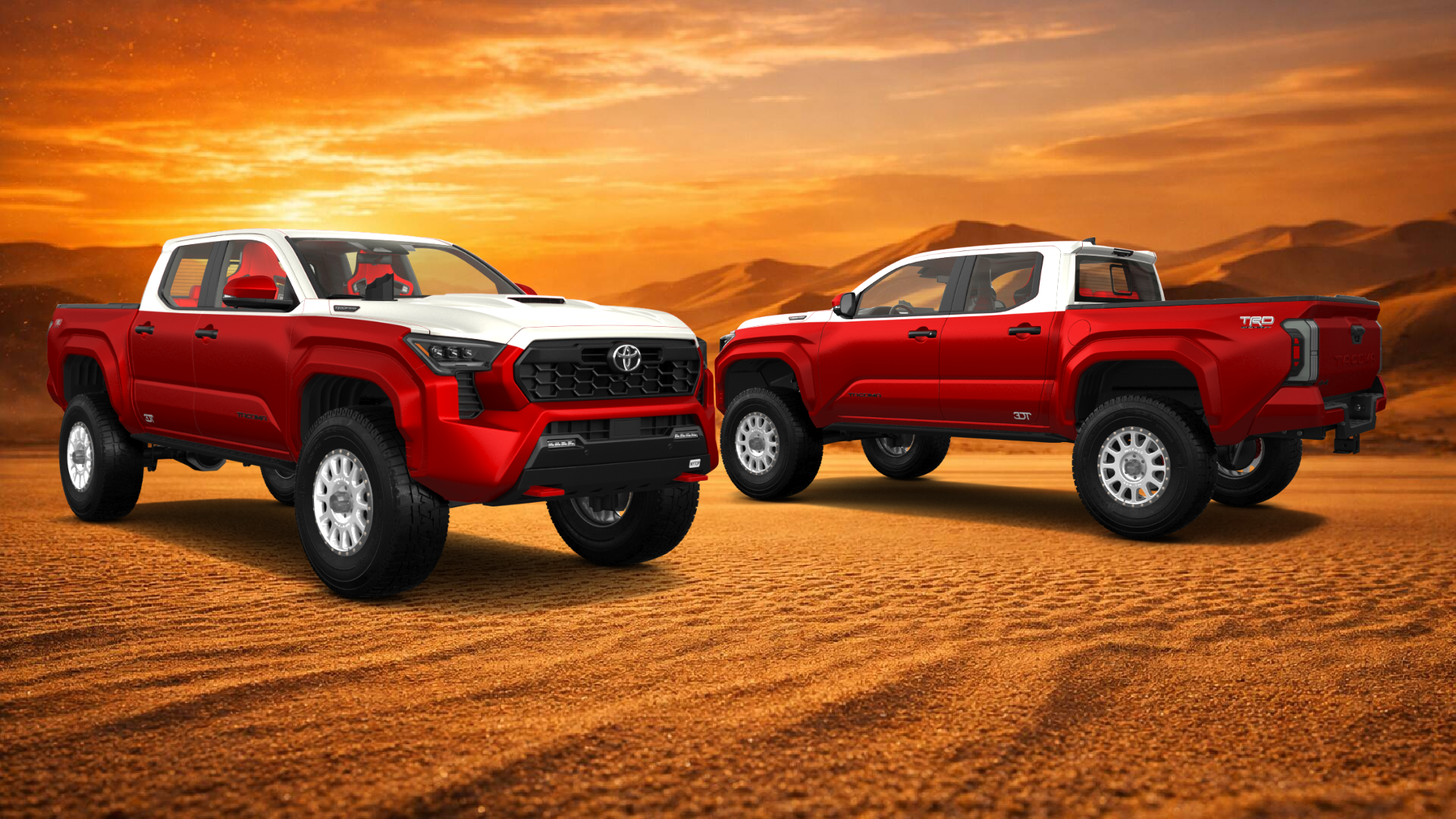 Toyota Tacoma Crew Cab 4 Door pickup truck 2024 Images