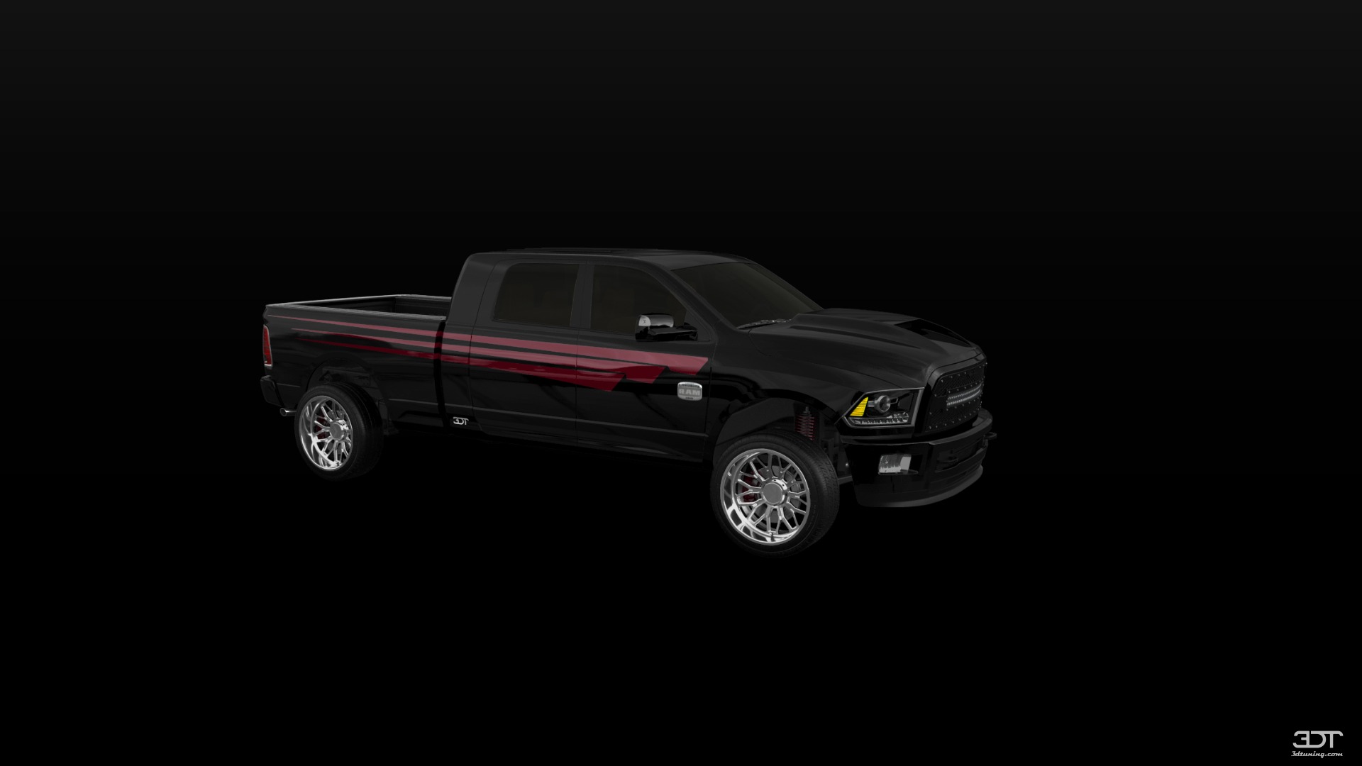 Dodge Ram 2500 Mega Cab 6.4 ft box 4 Door pickup truck 2010