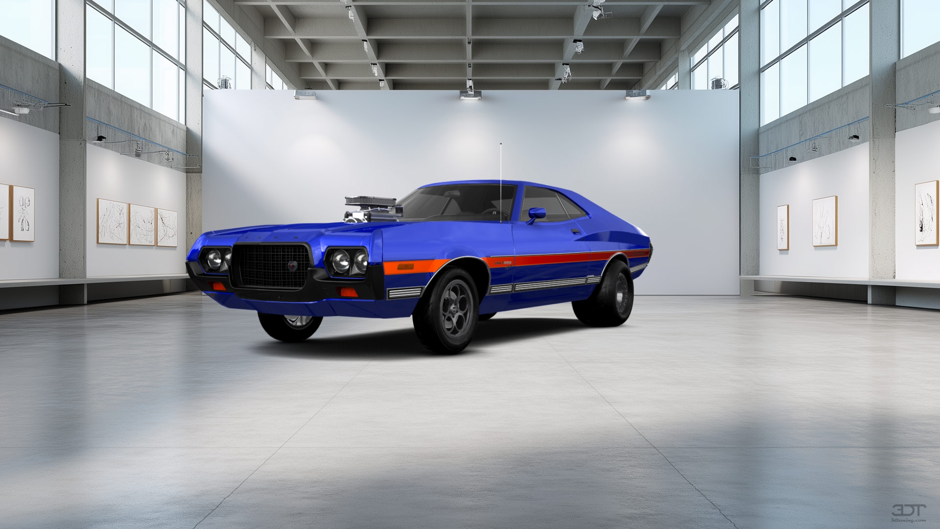 Ford Gran Torino Sport 2 Door Hardtop 1972 tuning