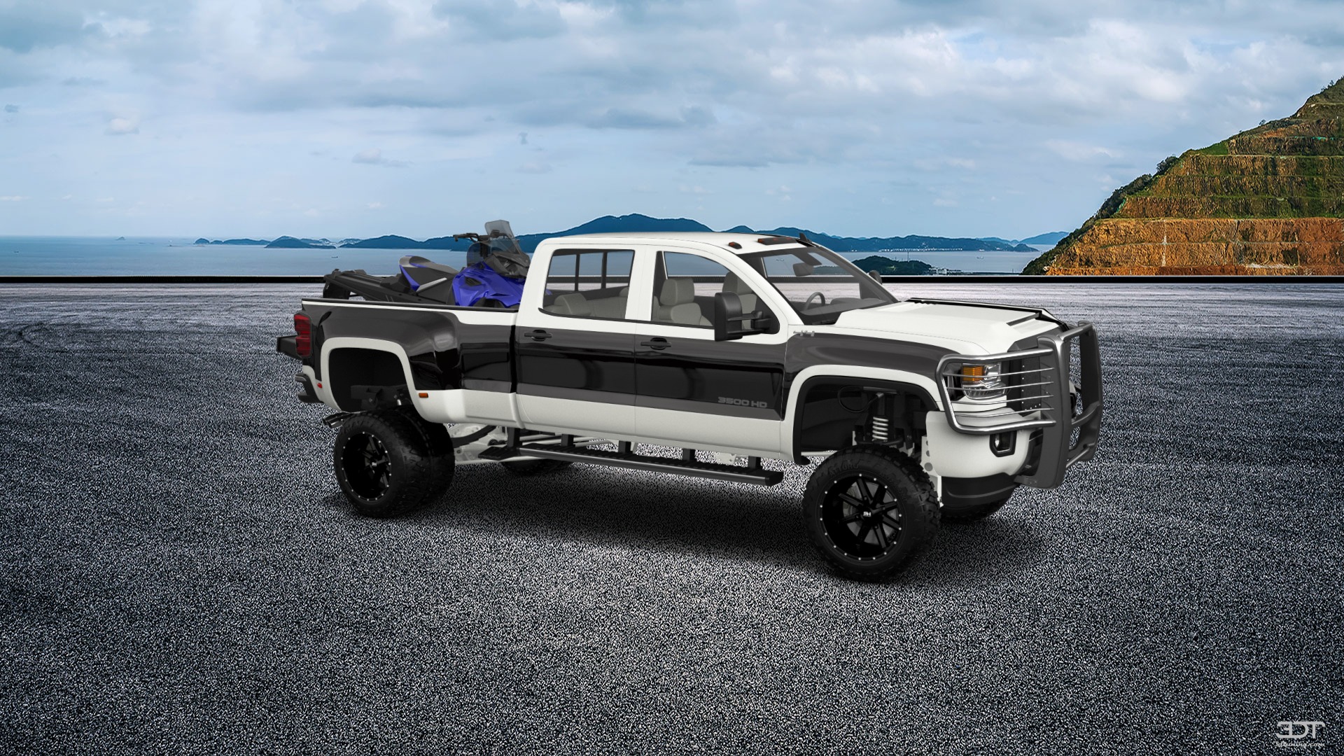 GMC Sierra 3500 HD Crew Cab 4 Door pickup truck 2015 tuning