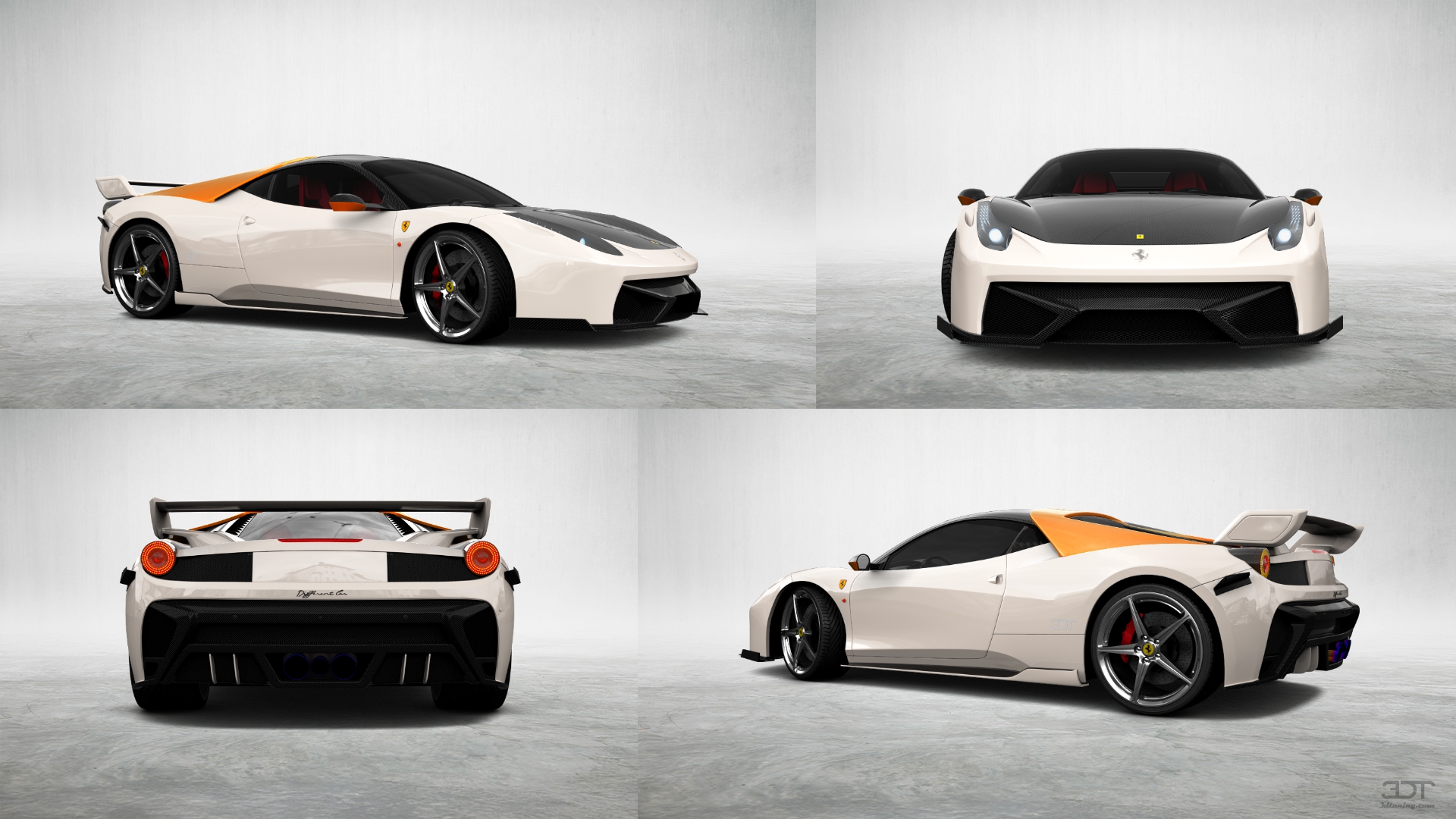 Ferrari 458 Italia 2 door spider 2010 tuning