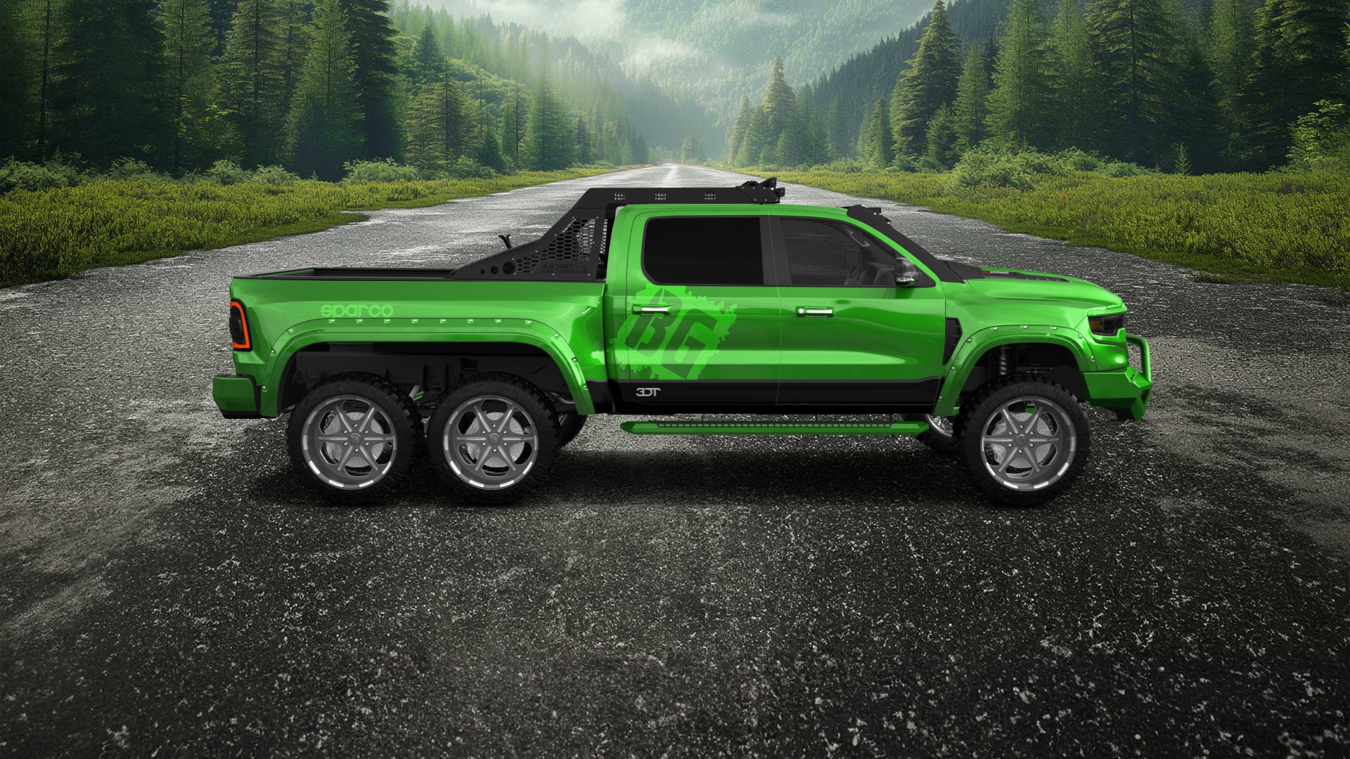 Dodge Ram Hennessey Mammoth 6X6 Truck 2021 tuning