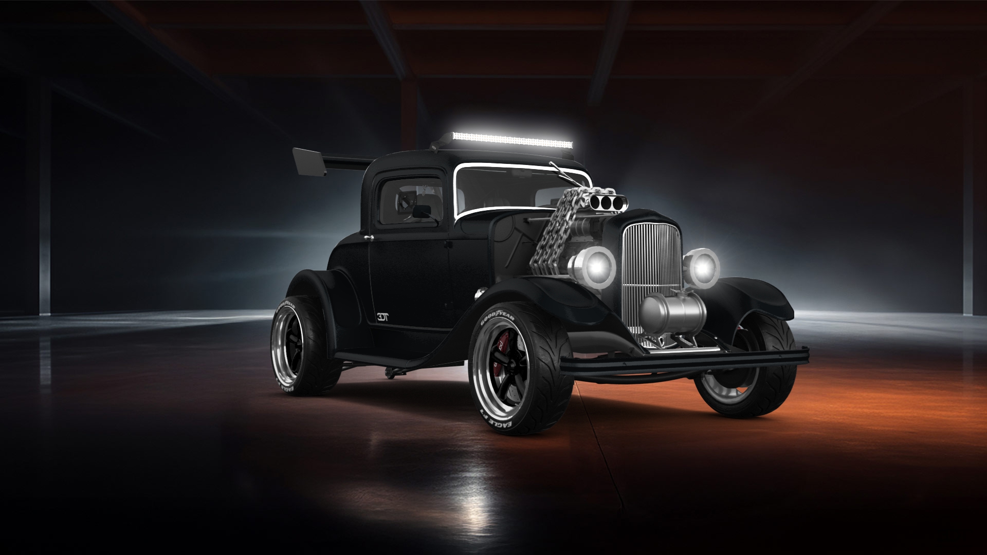 Ford Model B Deluxe 2 Door Coupe 1932