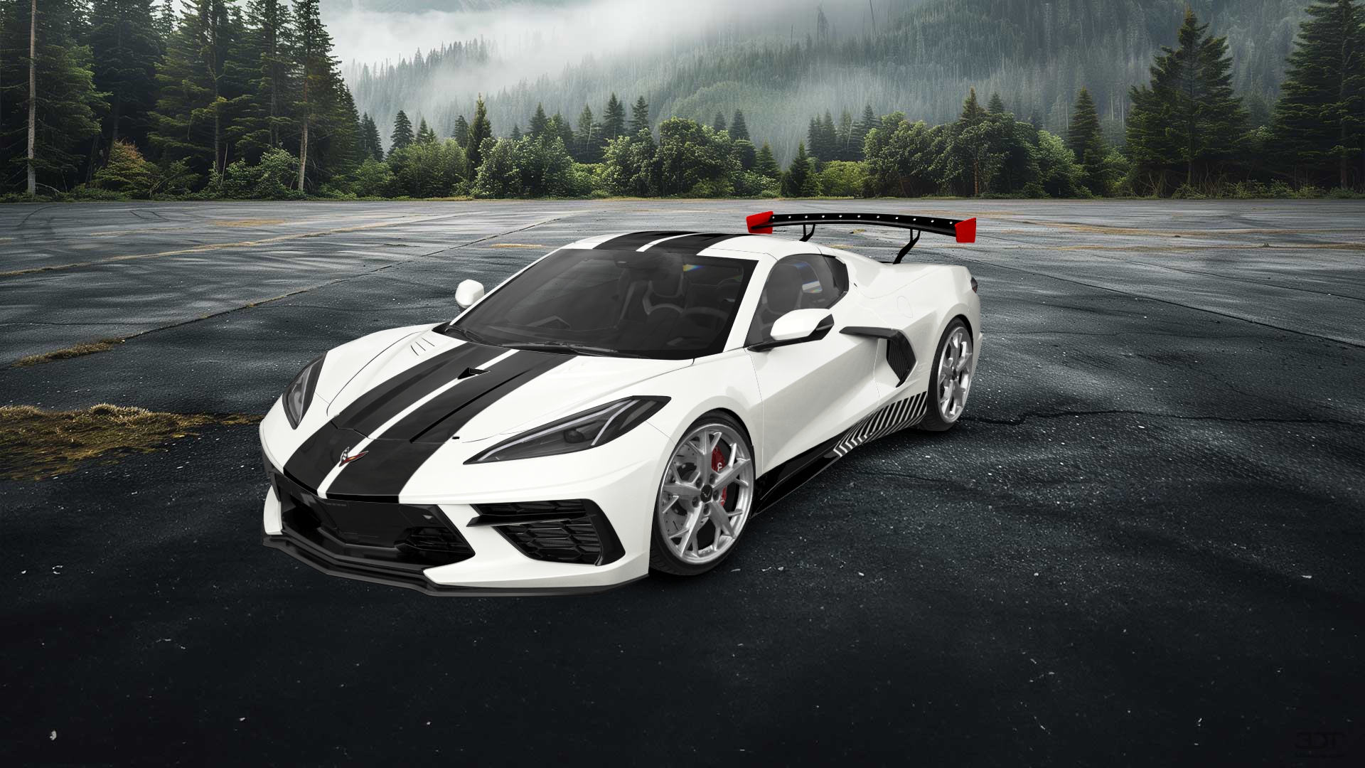 Chevrolet Corvette 2 door targa top 2020 tuning