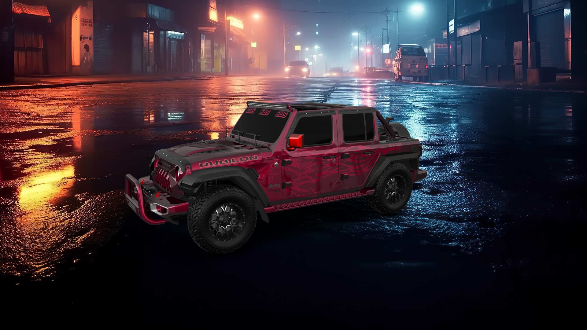 Jeep Wrangler Rubicon JL 4 Door SUV 2017 tuning