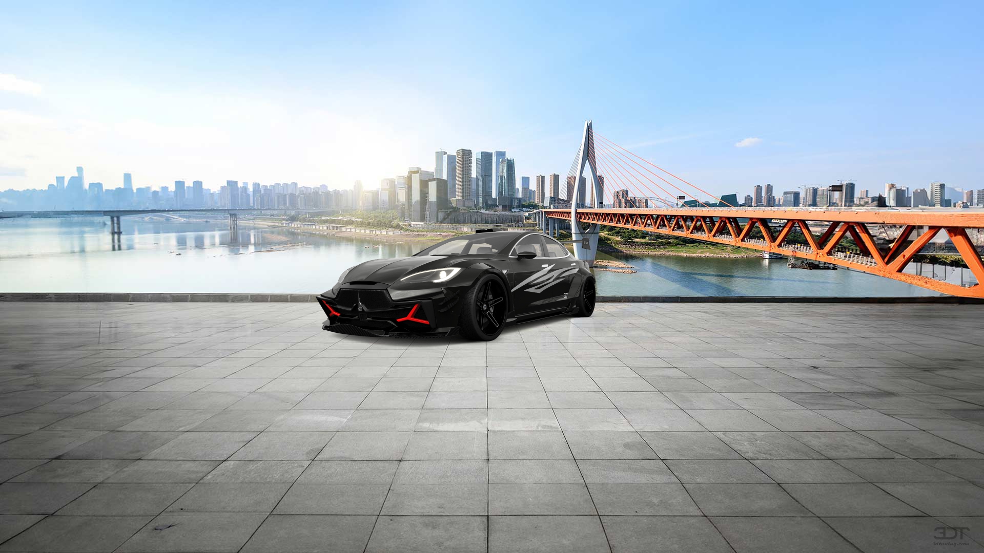 Tesla Model S 5 Door Liftback 2013 tuning