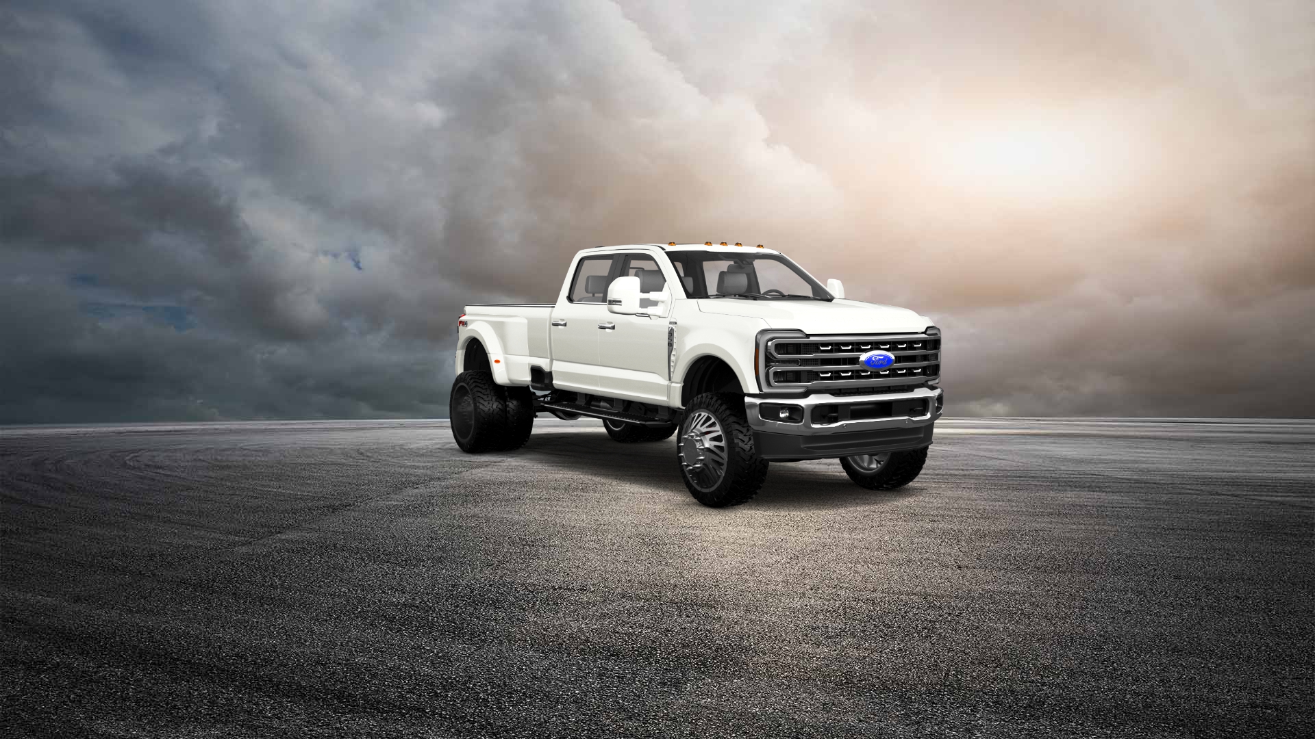 Ford F-350 DRW Crew Cab 4 Door pickup truck 2023 tuning