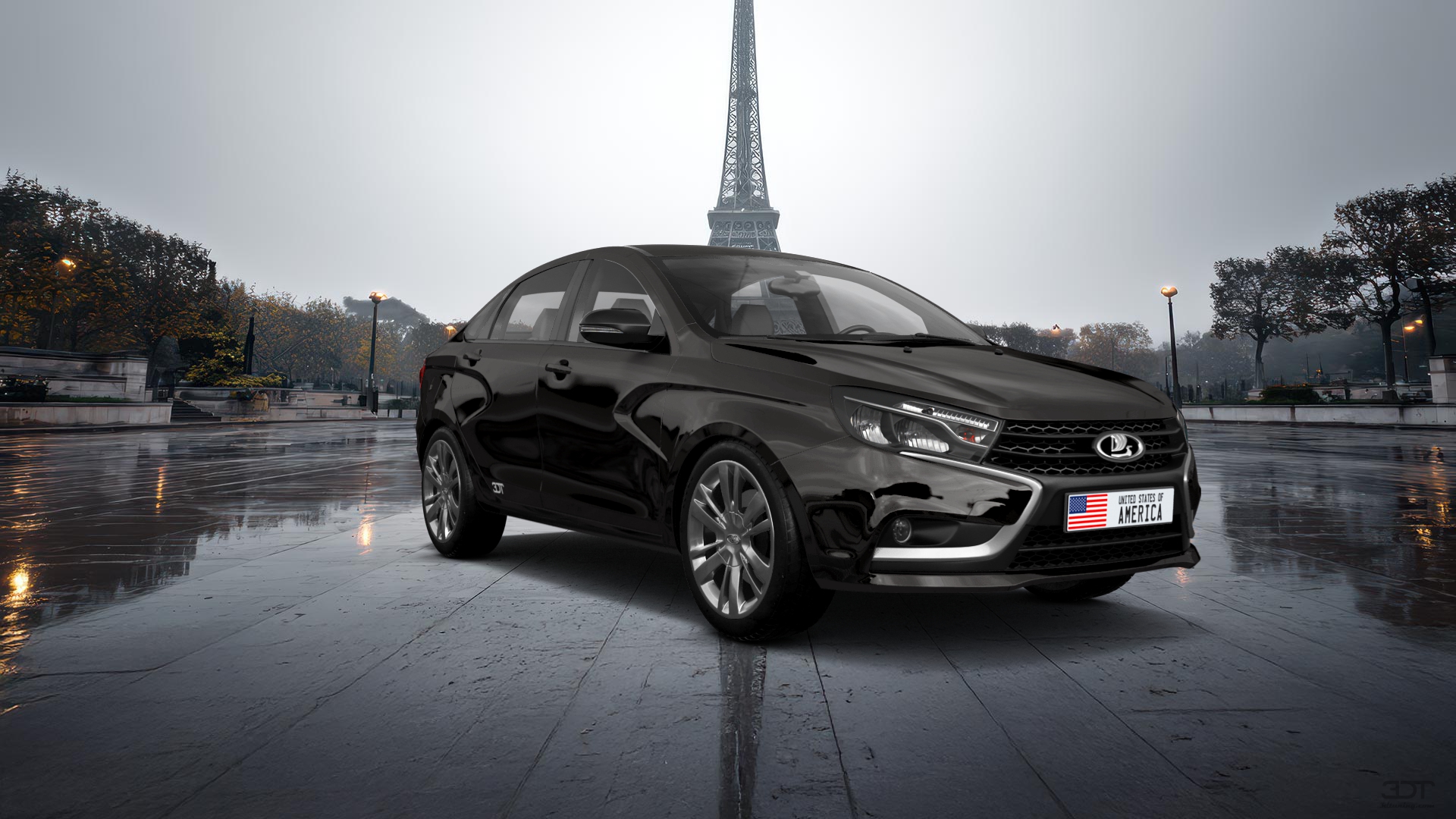Lada Vesta 4 Door Saloon 2016 tuning