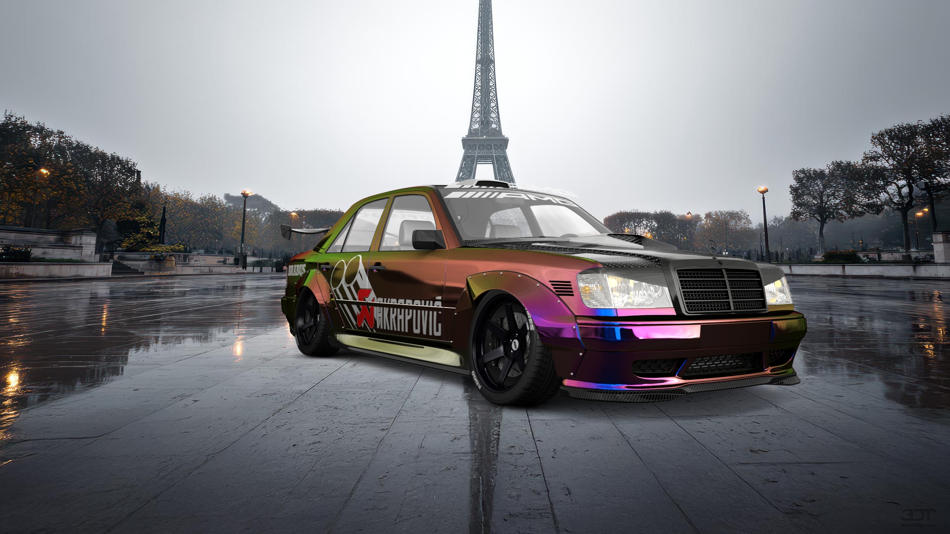 Mercedes E-Class Sedan 1984 tuning
