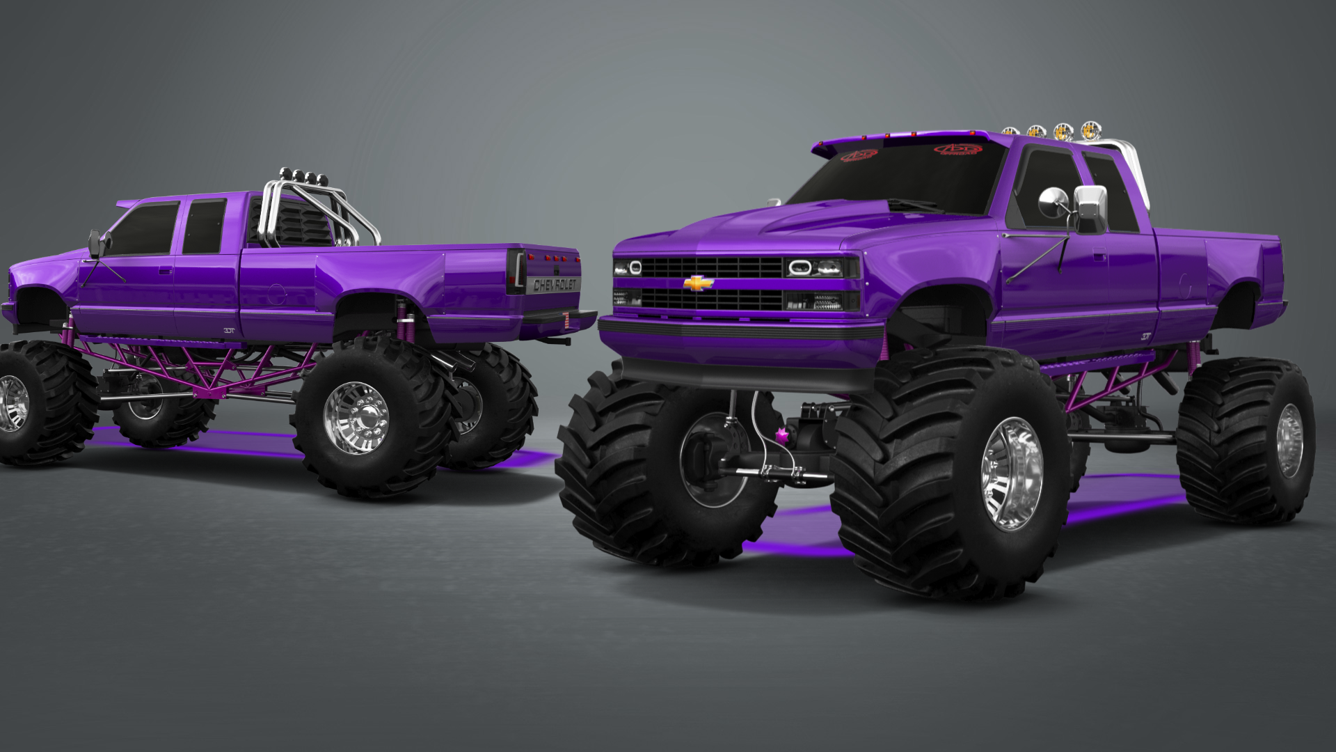 Chevrolet K3500 Extended Cab Pickup Truck 1988 tuning