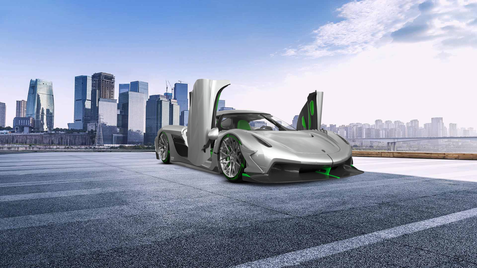 Koenigsegg Jesko 2 door targa top 2020 tuning