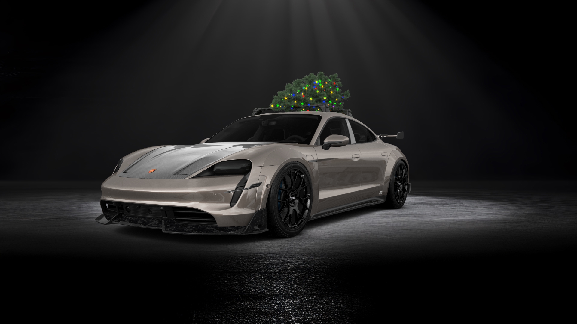 Porsche Taycan 4 Door Saloon 2019 tuning