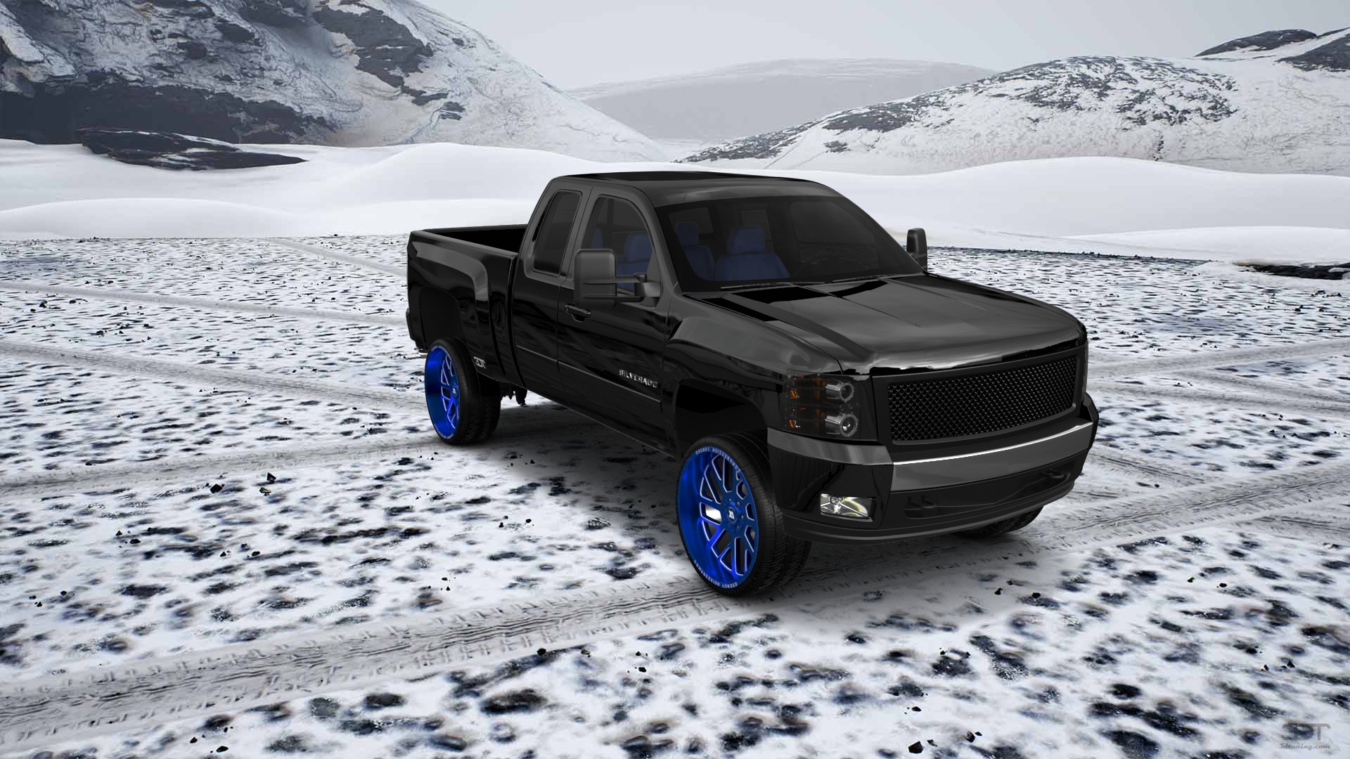 Chevrolet Silverado 1500 6.6 ft box Pickup Truck 2008 tuning