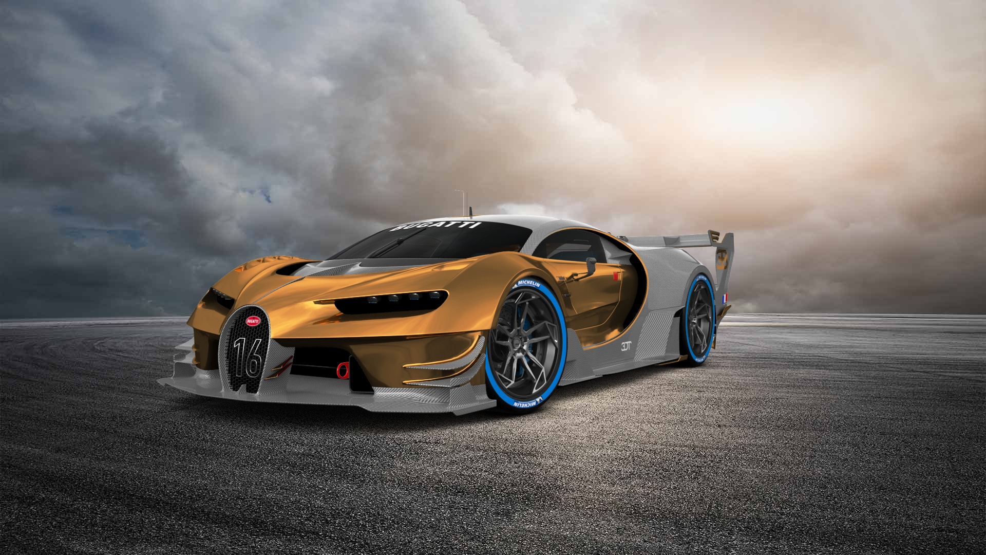 Bugatti Vision GT Supercar 2015 tuning