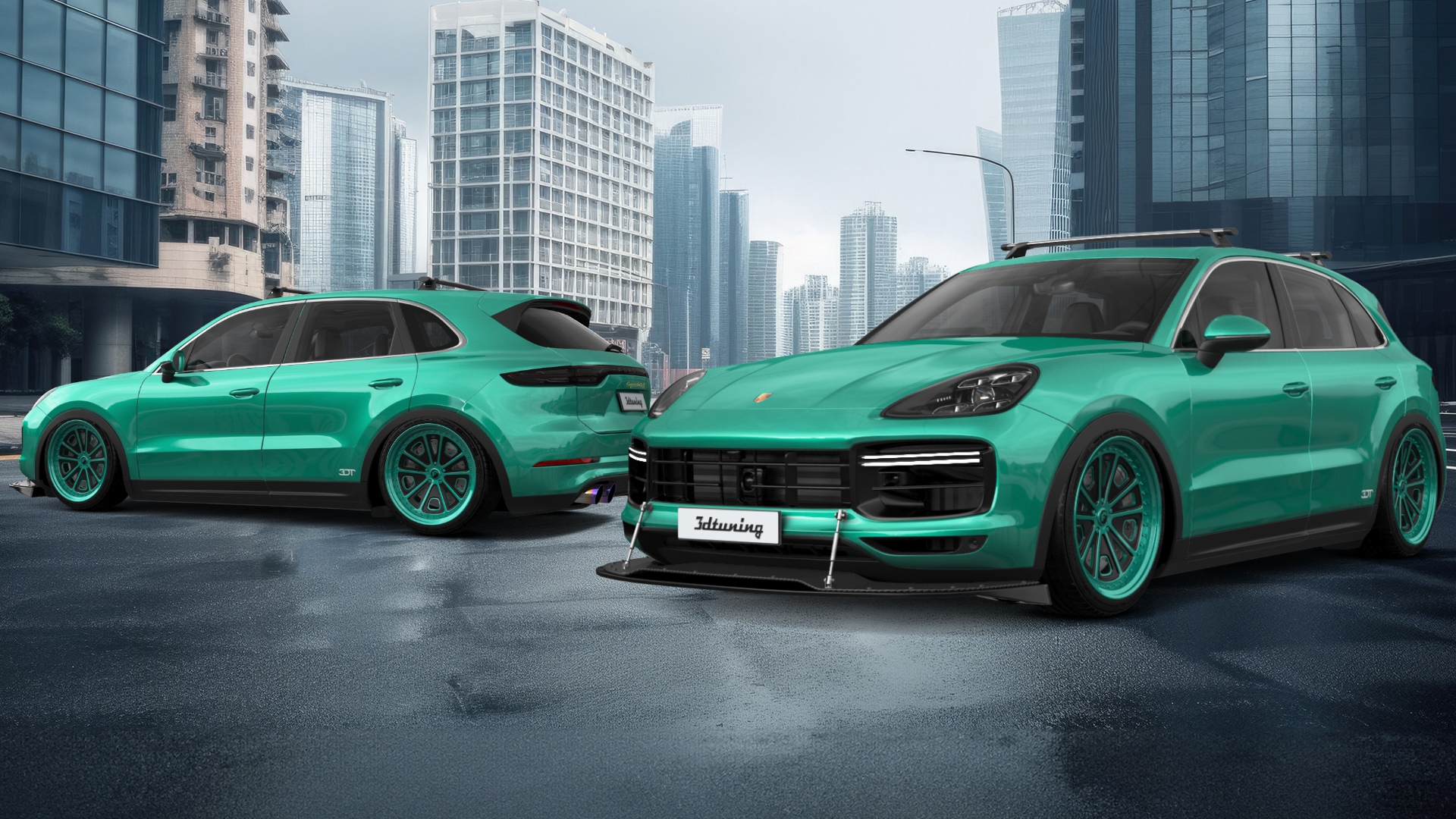 Porsche Cayenne 5 Door SUV 2018 tuning