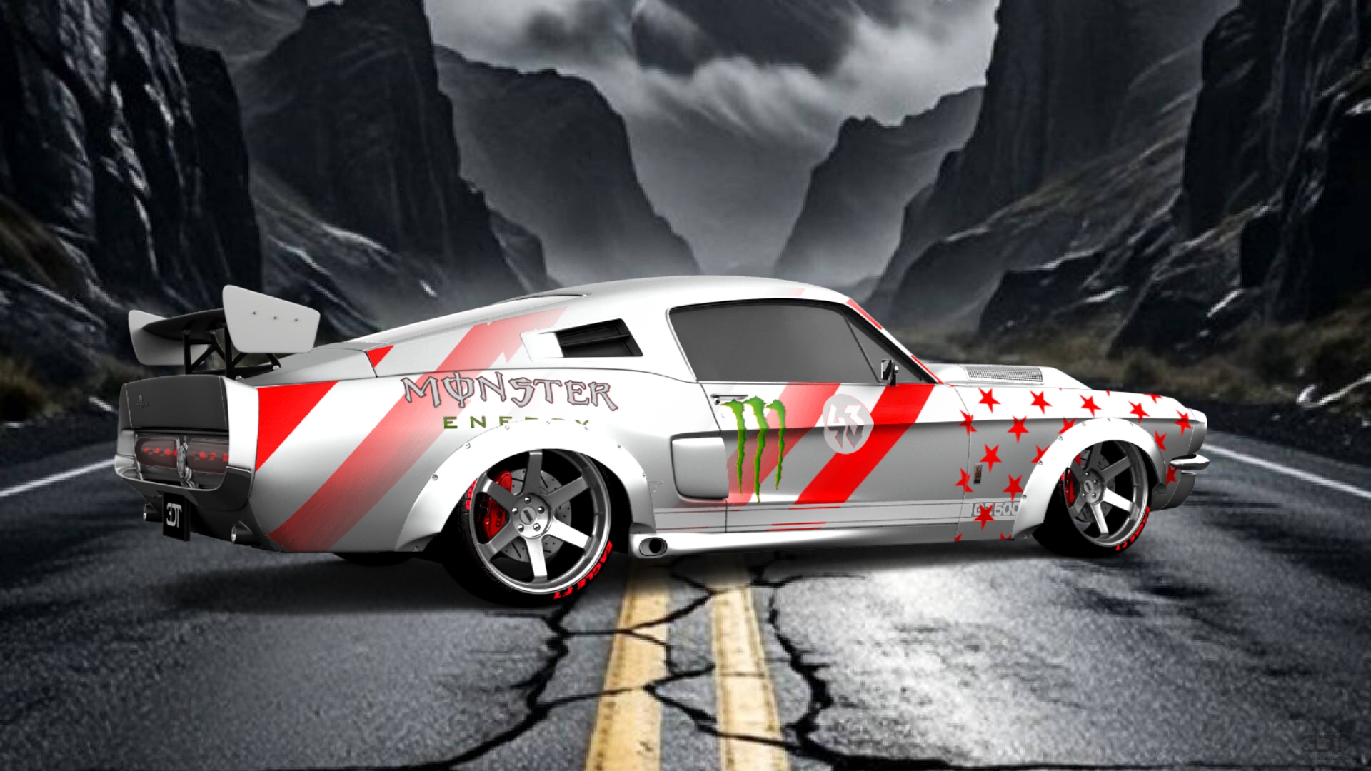 Mustang GT500 2 Door Coupe 1968 tuning