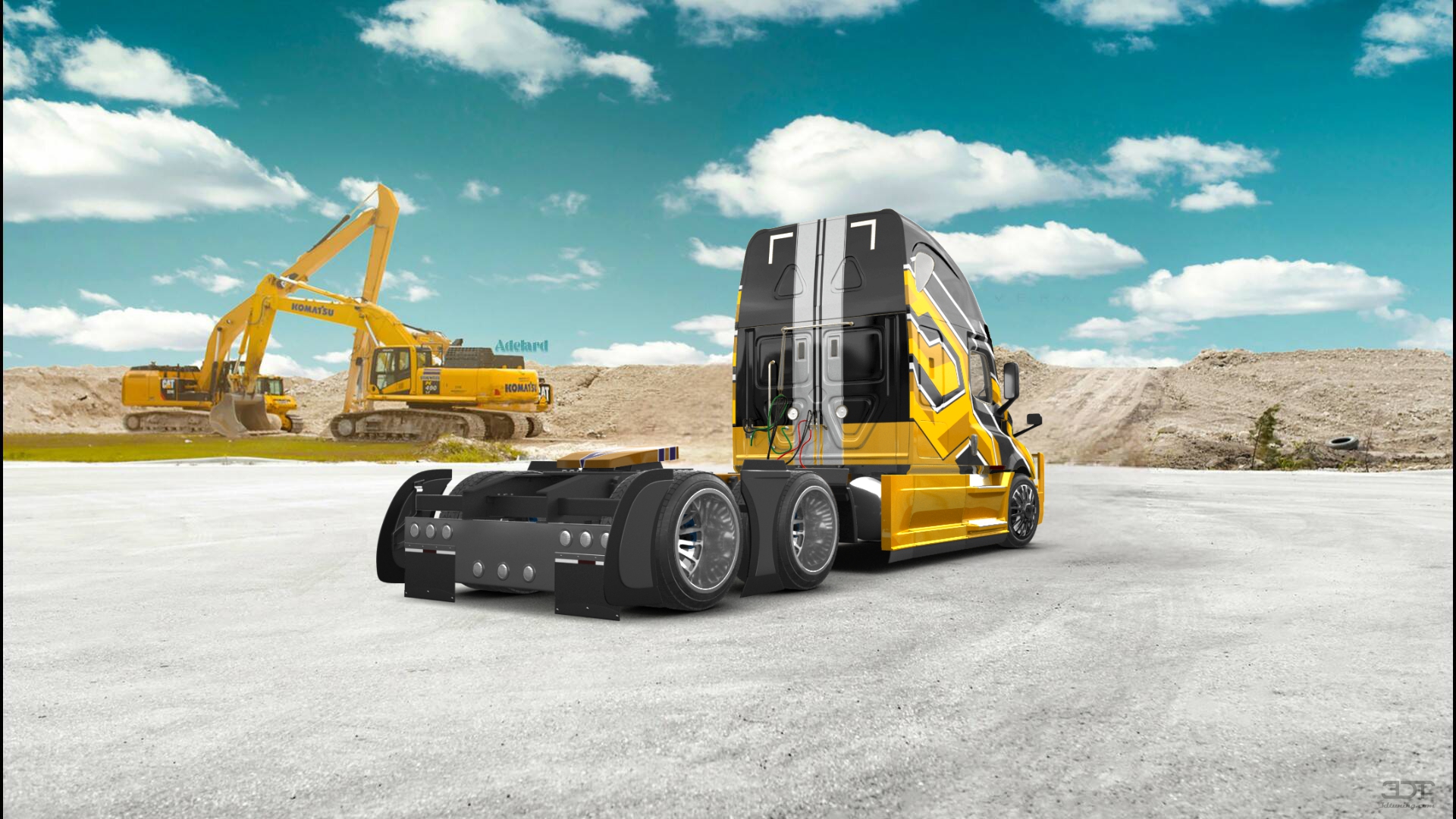 Freightliner Cascadia Sleeper Cab Truck 2018